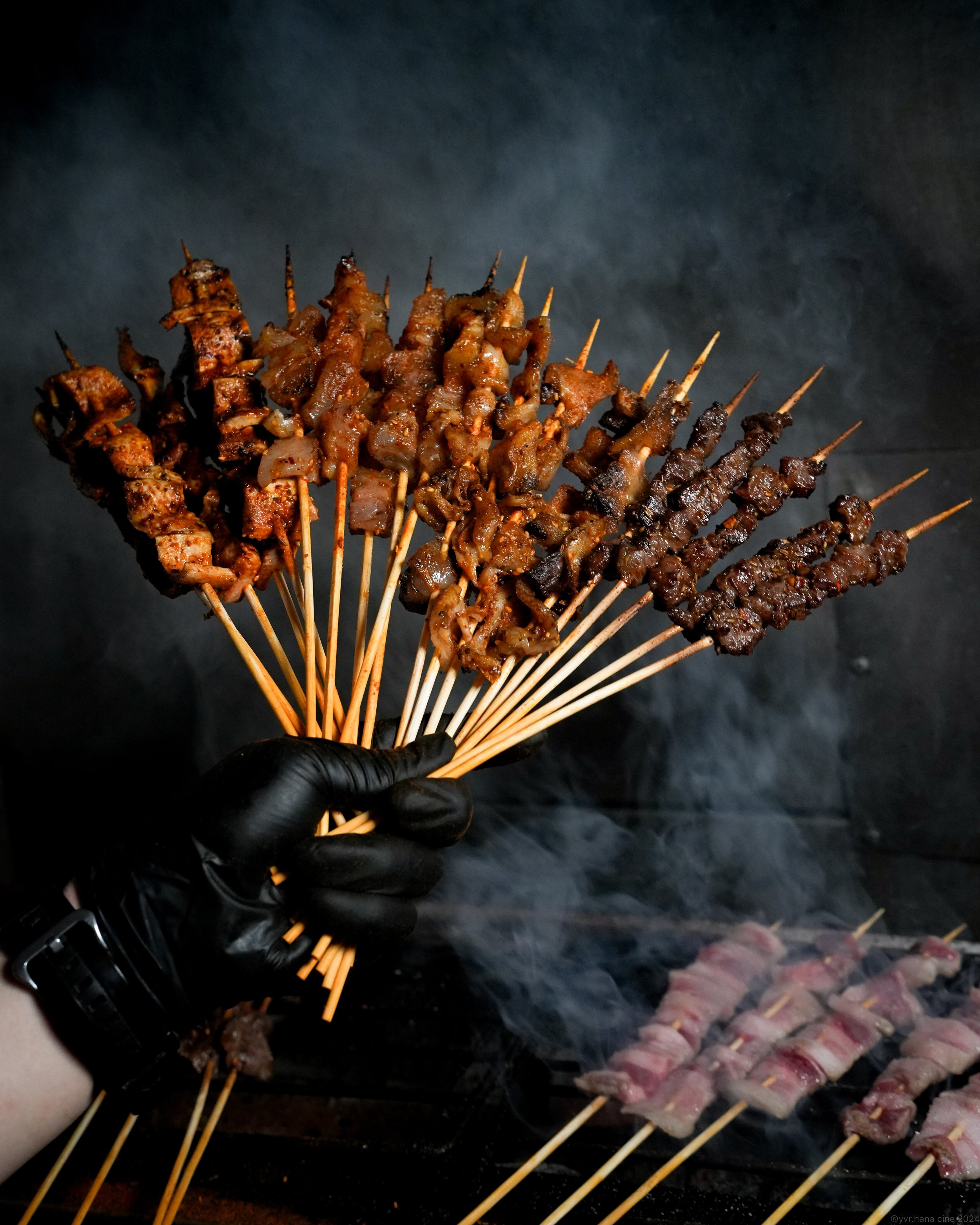 CHARCOAL BBQ SKEWERS