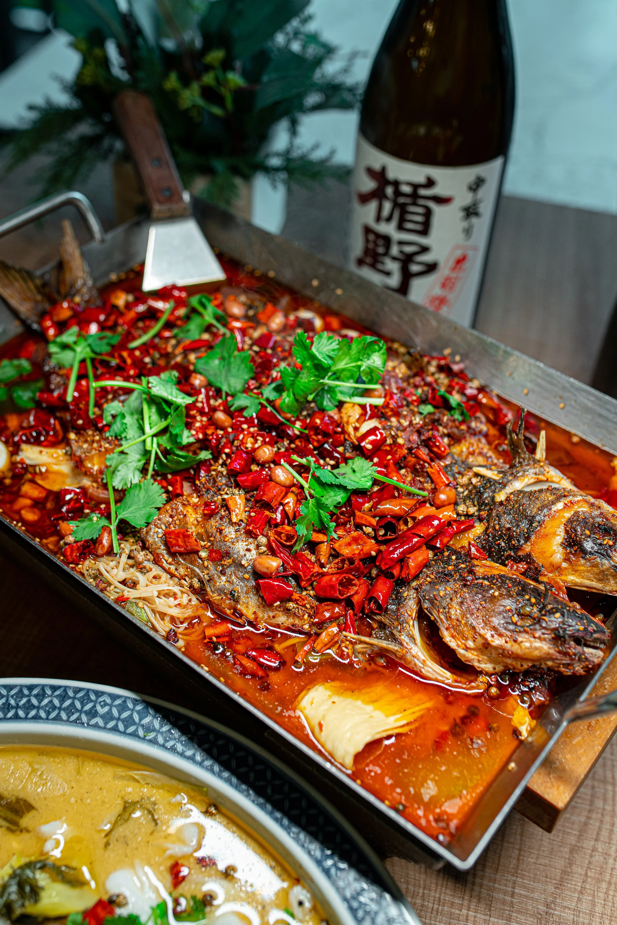 GRILL FISH HOT POT