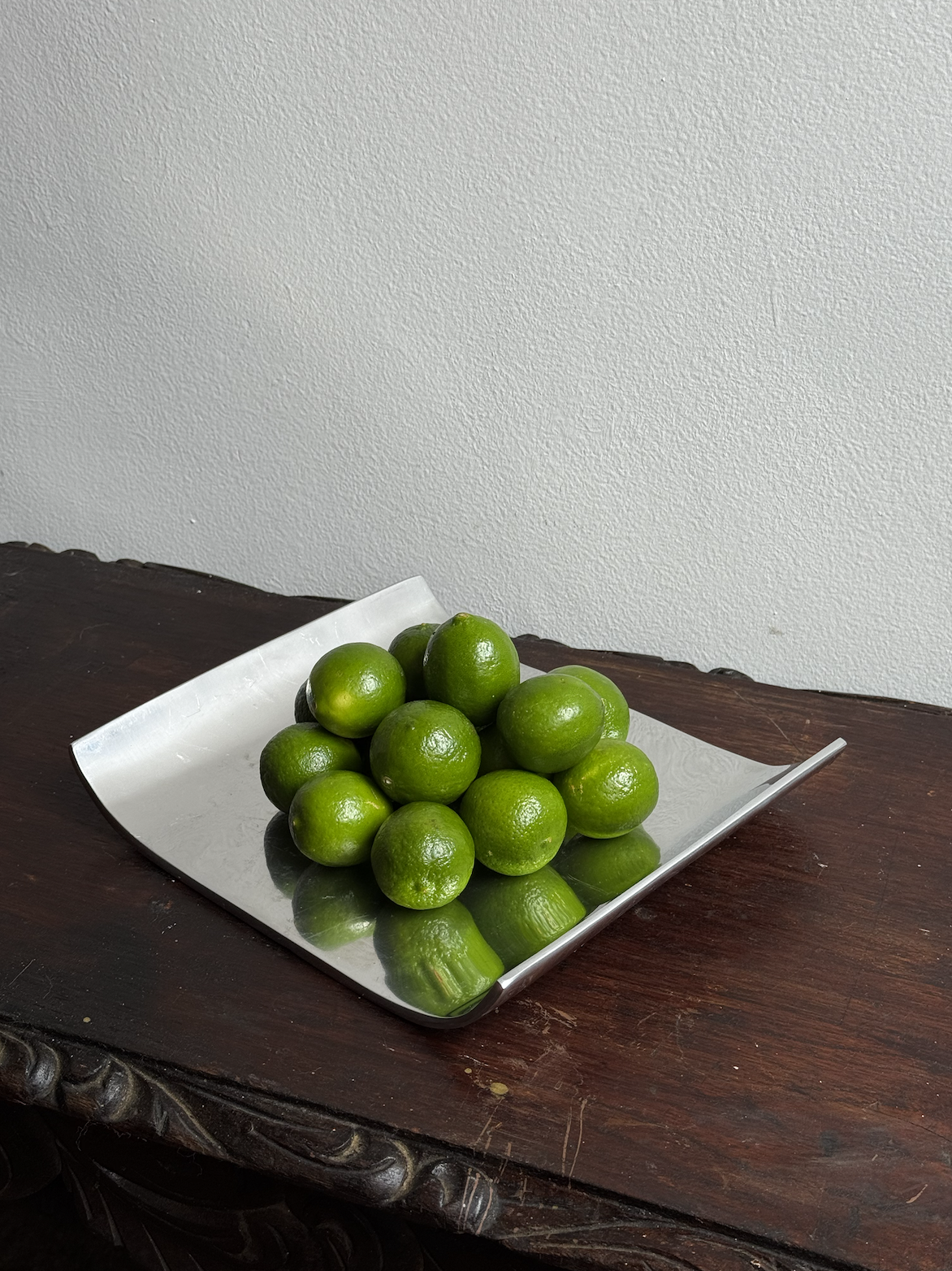 Vintage Chrome Serving Platter.png