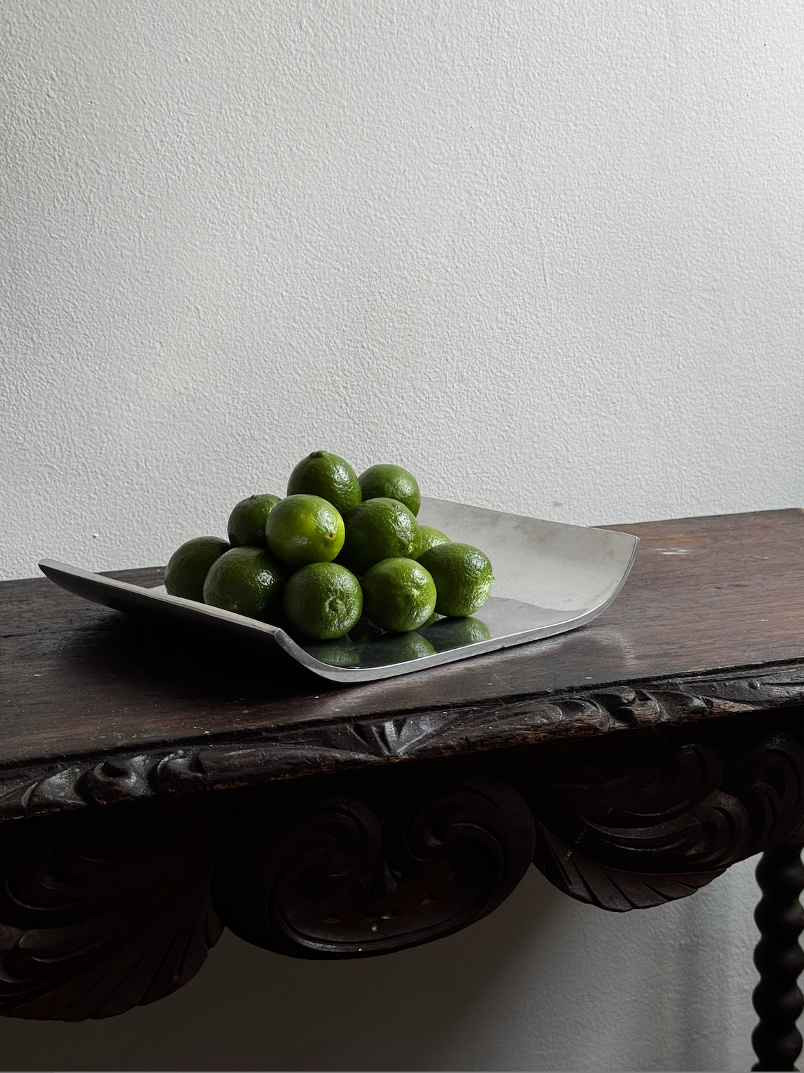 Vintage Chrome Serving Platter