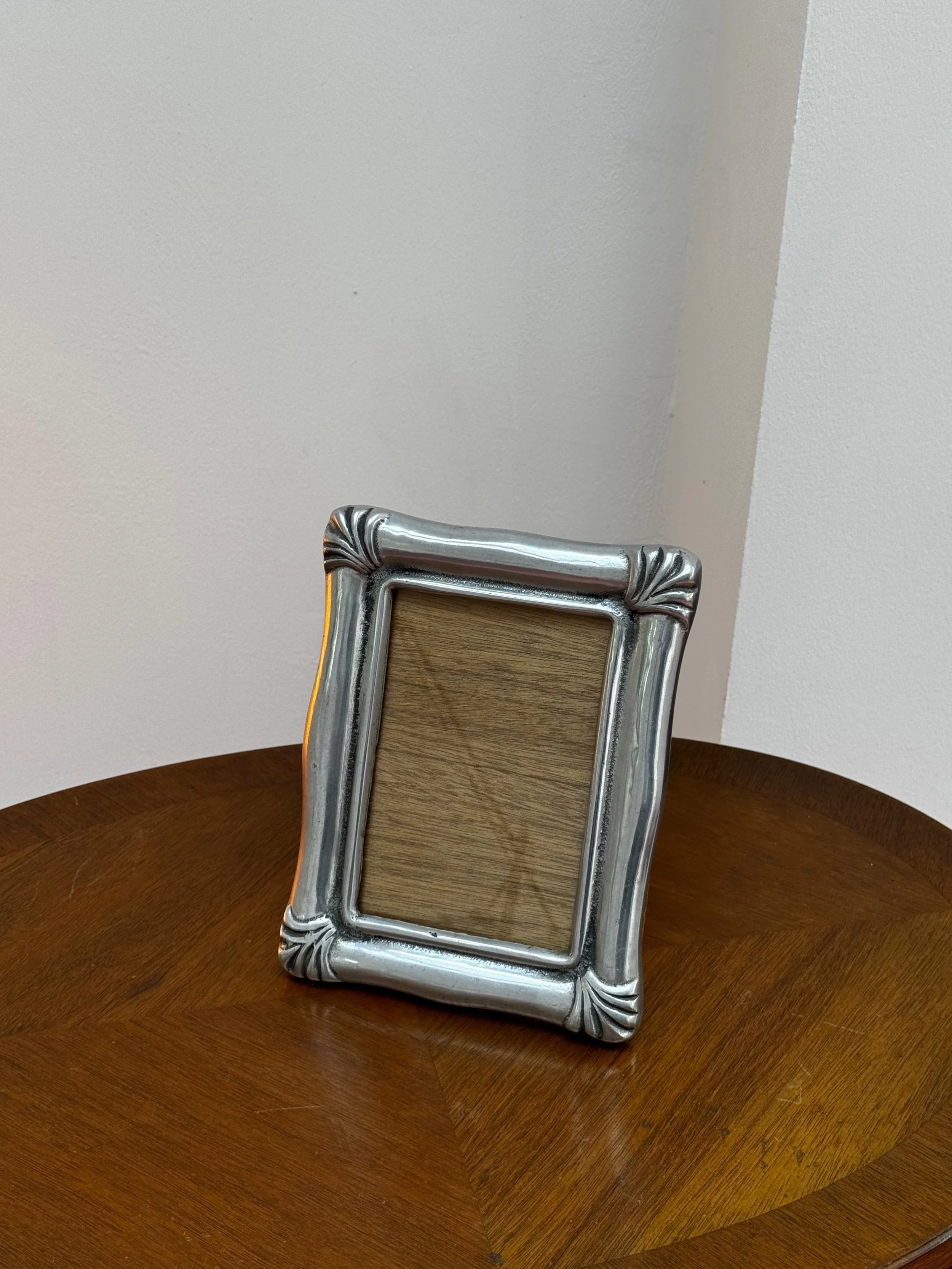 Vintage Aluminum Picture Frame.JPG