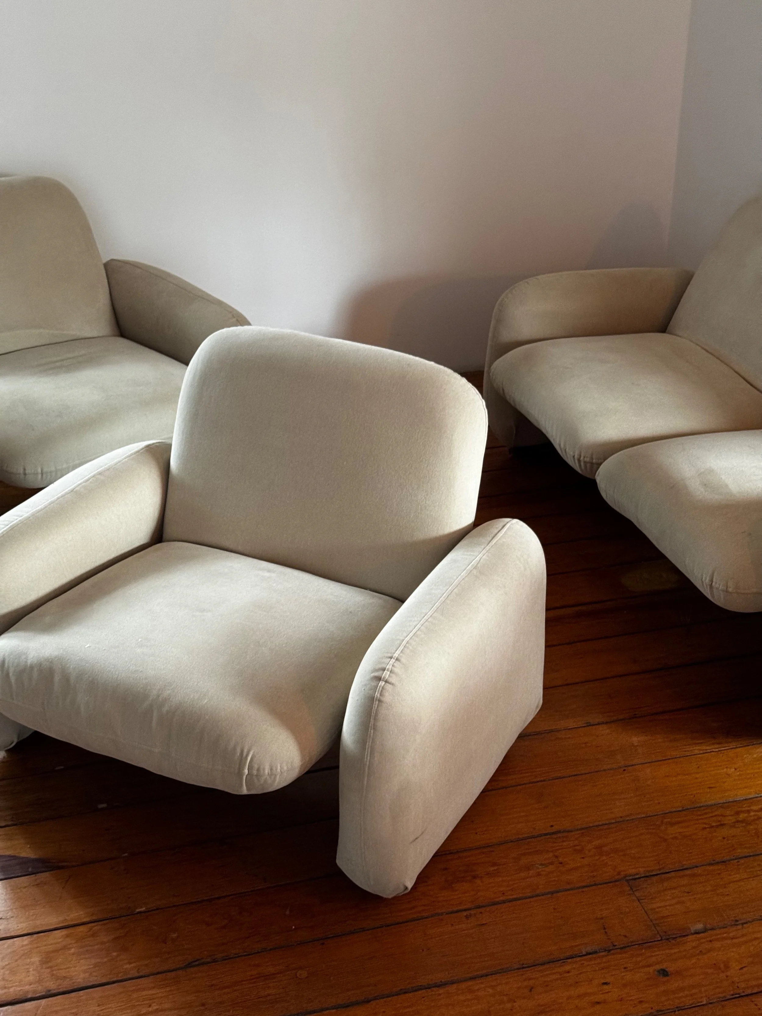 Vintage 1970s ‘Chiclet’ Lounge Set