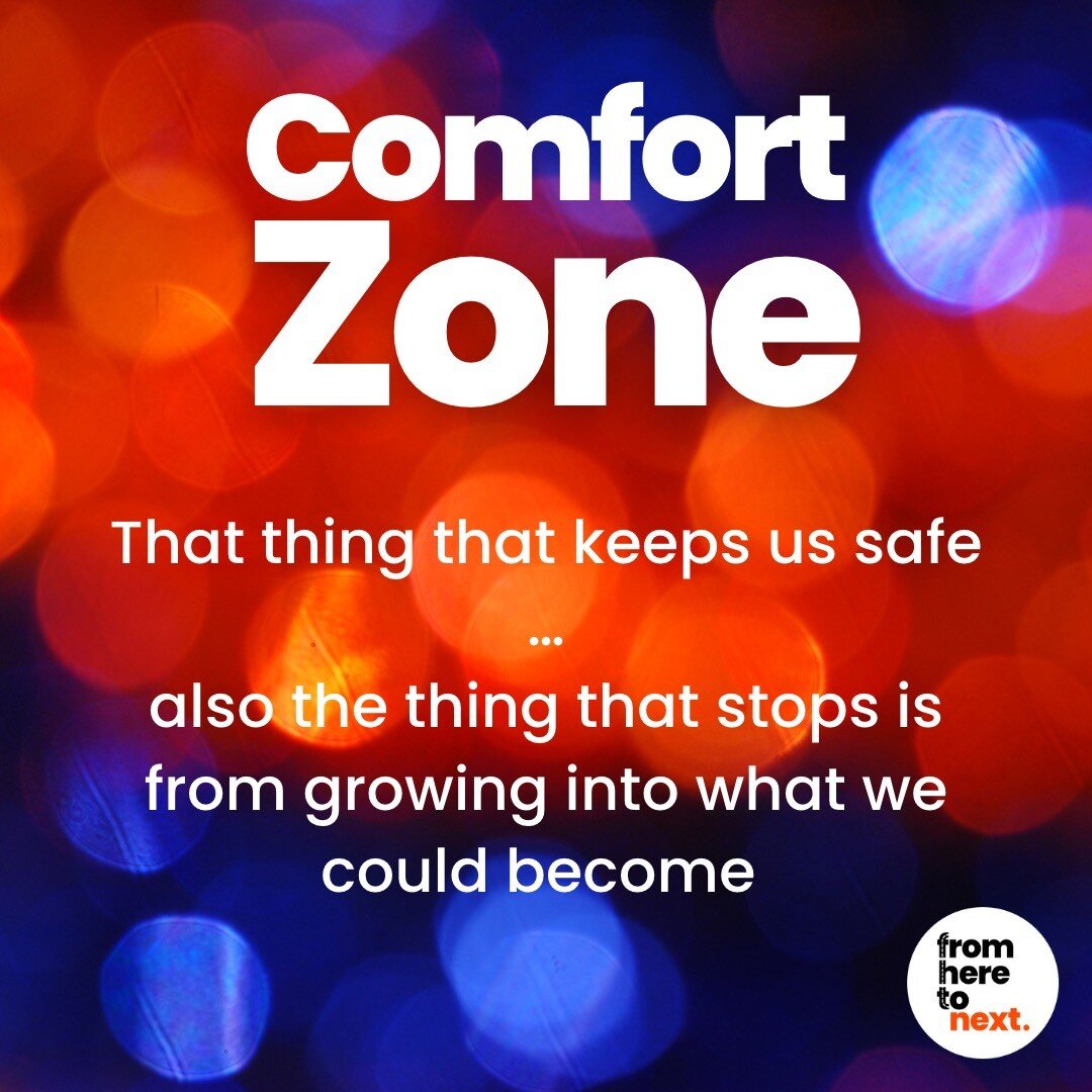 There&rsquo;s nothing like feeling capable and strong is there? 

Feeling like you&rsquo;re on solid ground, you know what to expect, what to do and can just hum along as you please.

Staying within your comfort zone provides a sense of security, sta