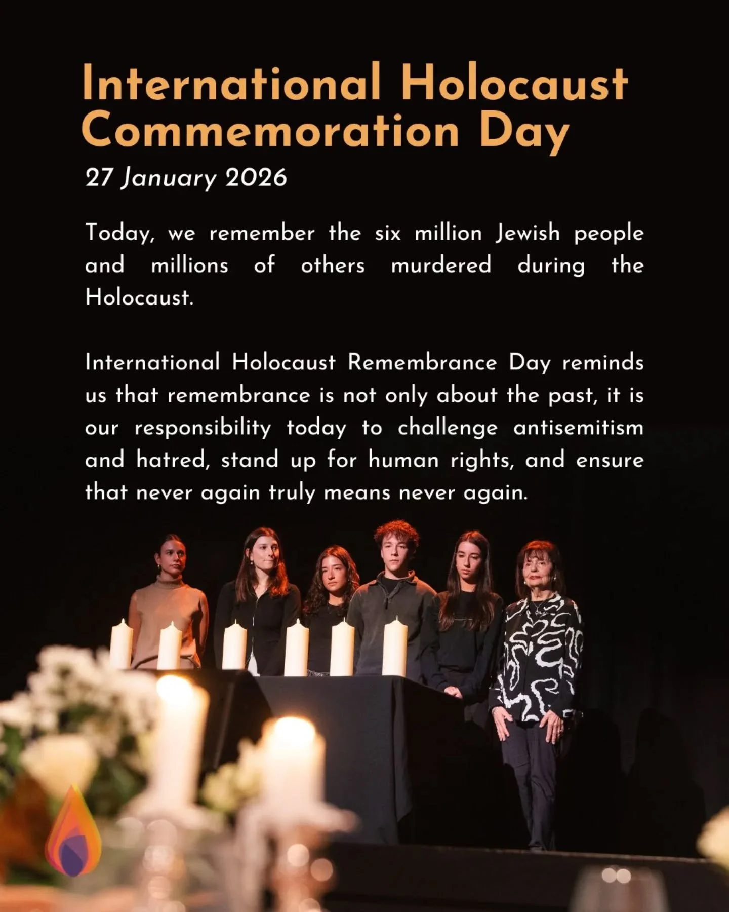 Let today be a moment to reflect and carry the responsibility of learning from the lessons of the past into the future.