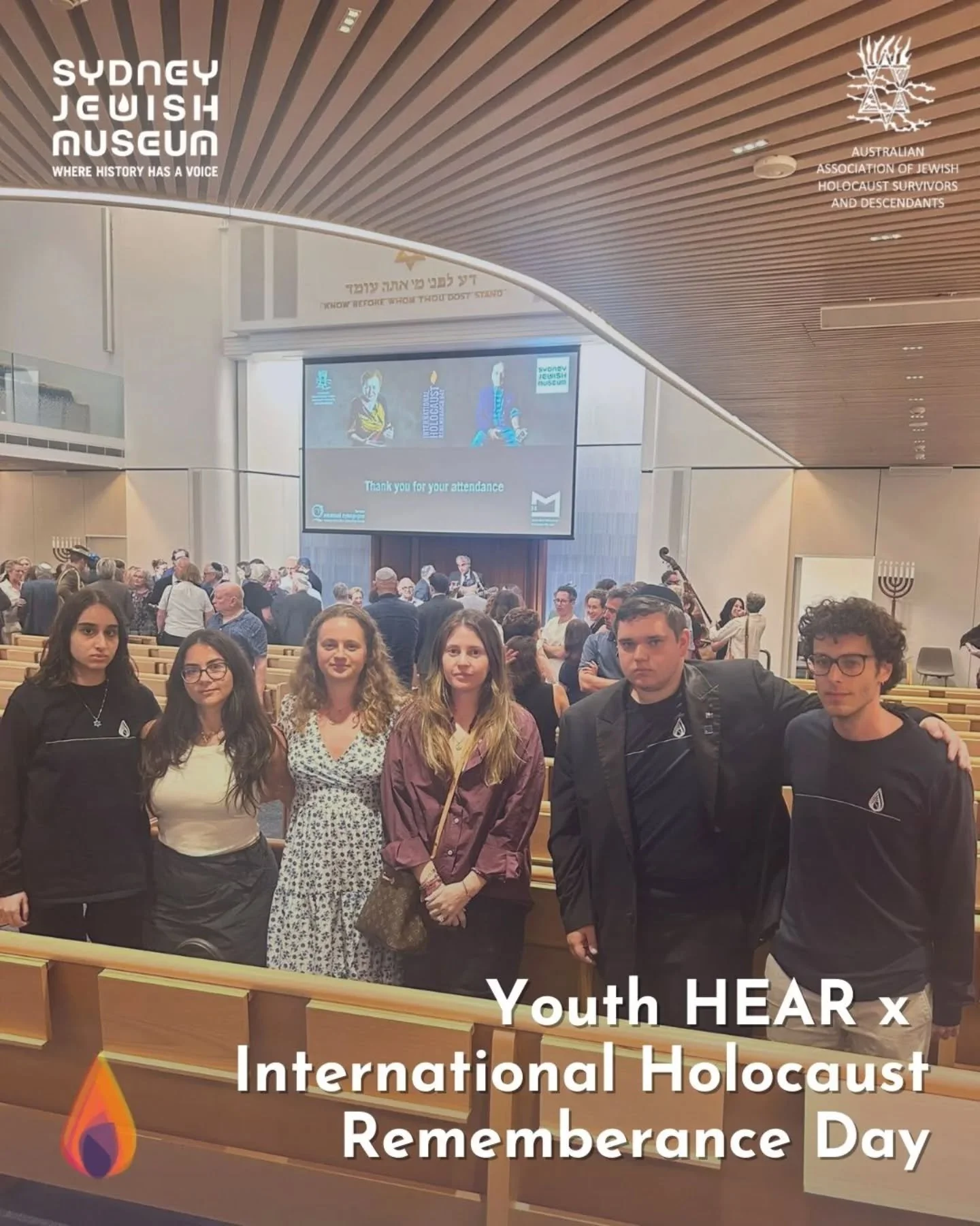 As survivor voices grow fewer and Antisemitism rises, bearing witness together is not only an act of memory, but a responsibility. We are called to learn, to speak up, and to actively challenge hate in all its forms.