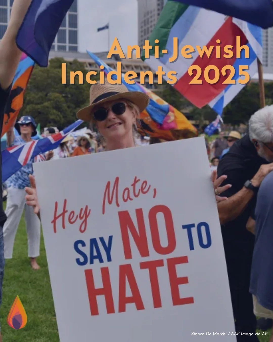 Antisemitic incidents have tripled from pre-2023 numbers. This comes at a time when increasingly violent and dangerous acts have been normalised as a part of Jewish life in Australia. Children, young adults, and even Holocaust survivors have been sub