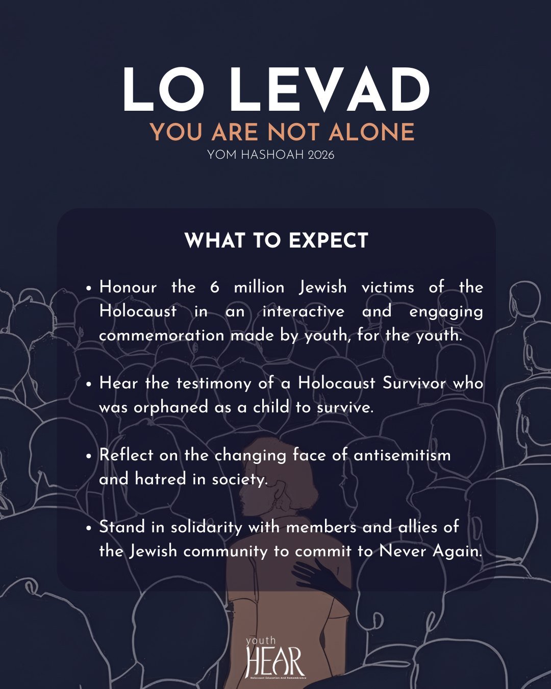 Not sure what to expect at a Yom HaShoah commemoration?

Here is what to expect.

Get your tickets at the link in our bio.