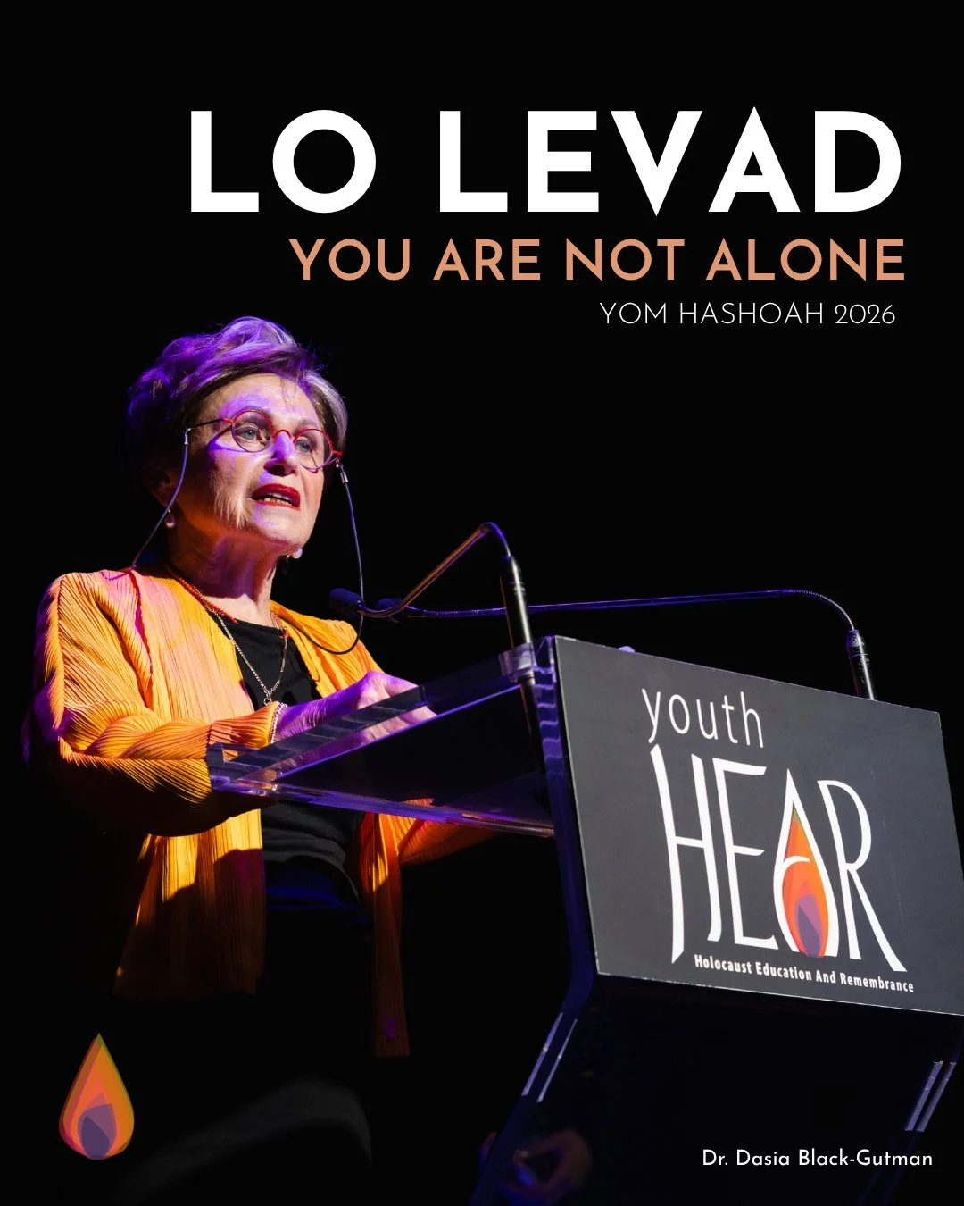 Last week, Youth HEAR held our annual Yom HaShoah commemoration.

&ldquo;Yom HaShoah&rdquo; translates to &ldquo;The Day of Catastrophe&rdquo; in Hebrew - a name that reflects the unimaginable scale of the systematic murder of six million Jews.

Than