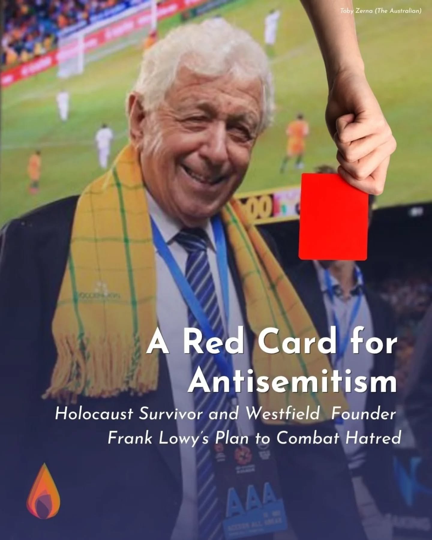 Once dismissed by the derogatory term &ldquo;wogball,&rdquo; soccer in Australia was once deeply divided by ethnic and cultural lines. 

Holocaust Survivor, Frank Lowy, transformed division into a shared passion for the game, for football to become a