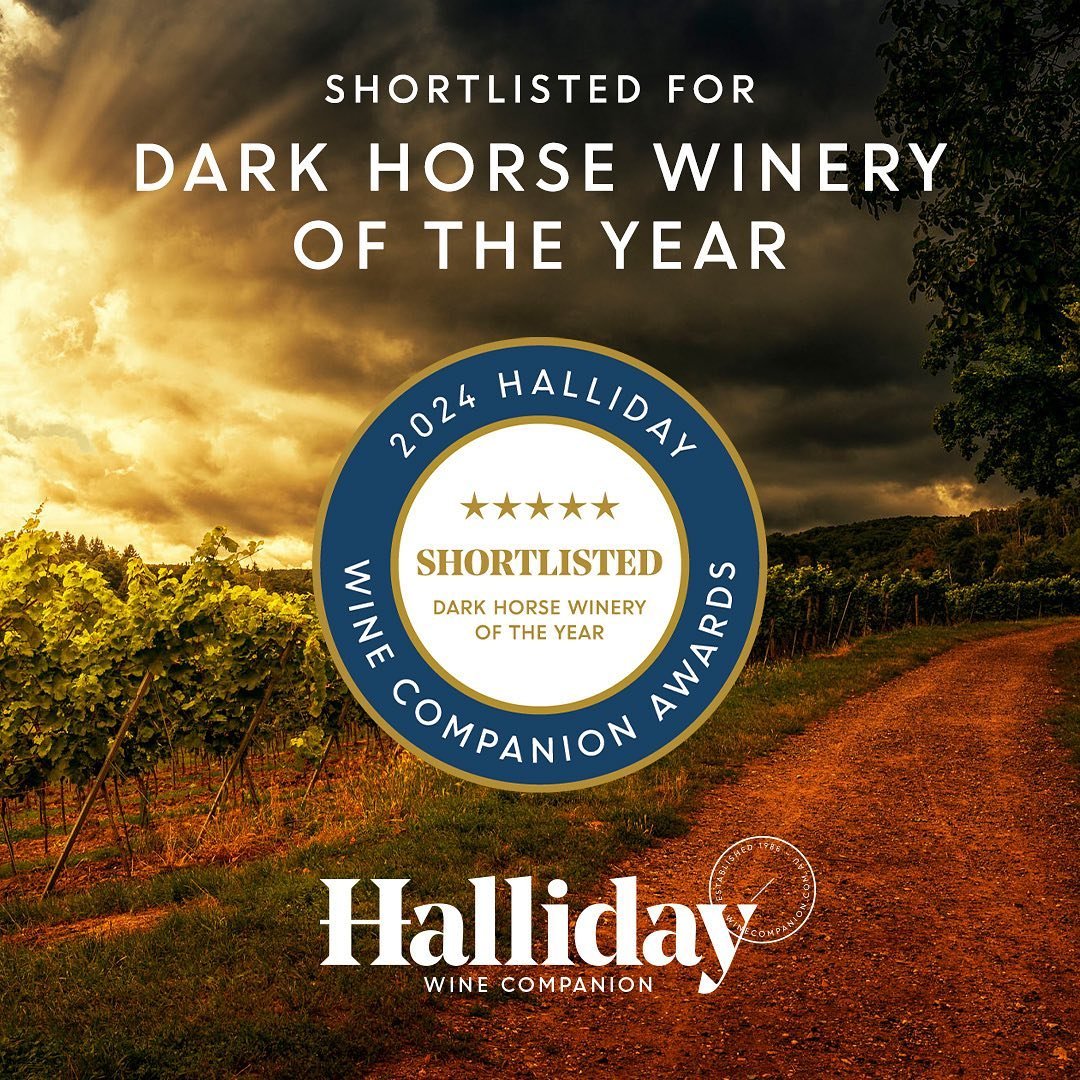 Well this is pretty surreal to say the least. I do like flying under the radar so being shortlisted for &ldquo;dark horse&rdquo; is very fitting. Thanks to the tasting crew at @winecompanion for the appreciation and good luck to the other nominees. B