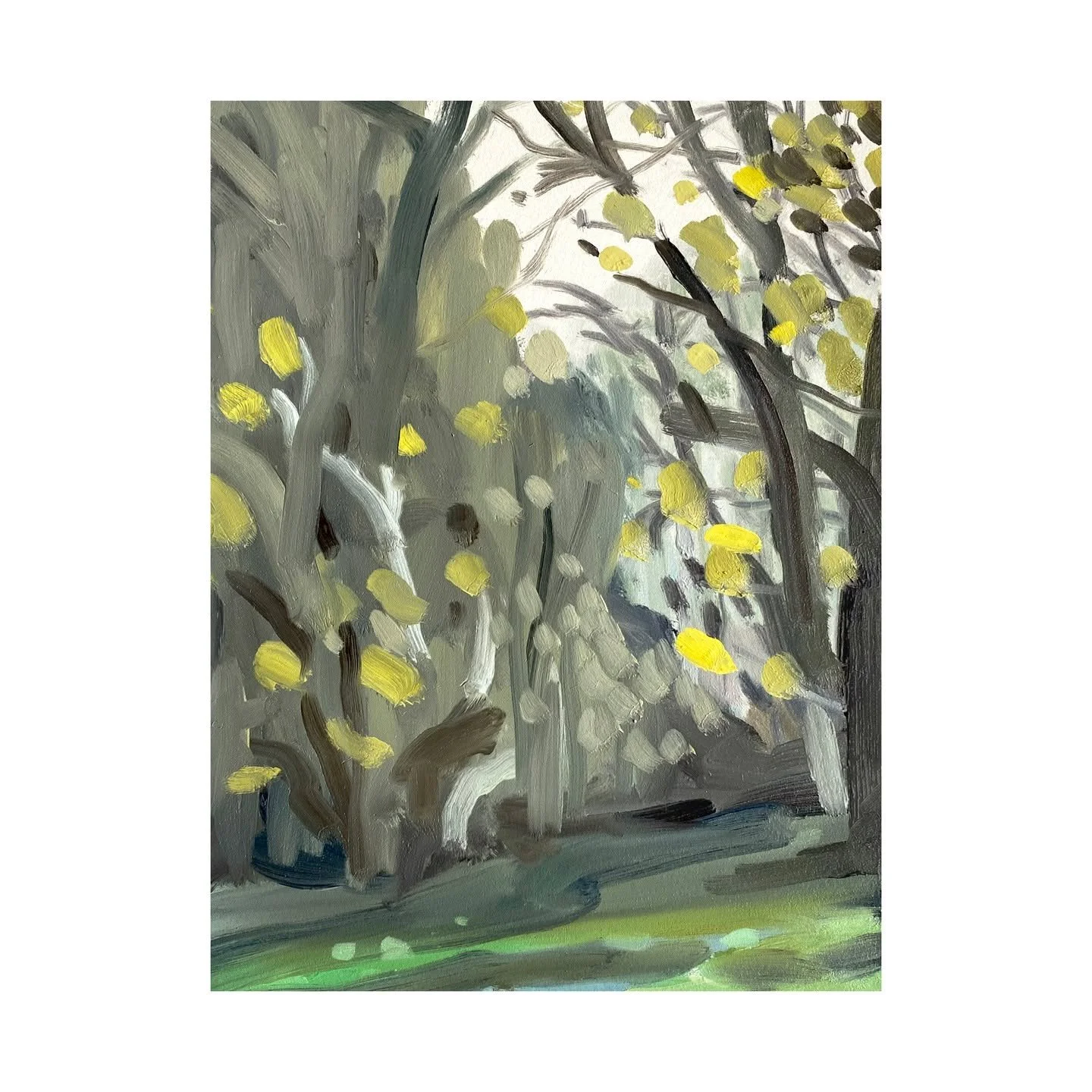 Autumn Woods #chalford Small oil sketch on paper 6x8 #sketch
.
.
.
.
#oilpainting #oilpainters #landscapepainting #pleinair #planairpainting #enpleinair #cotswolds #gloucestershire #outdoors #oilsketch #smallpainting #landscapepaintingnow #contempora