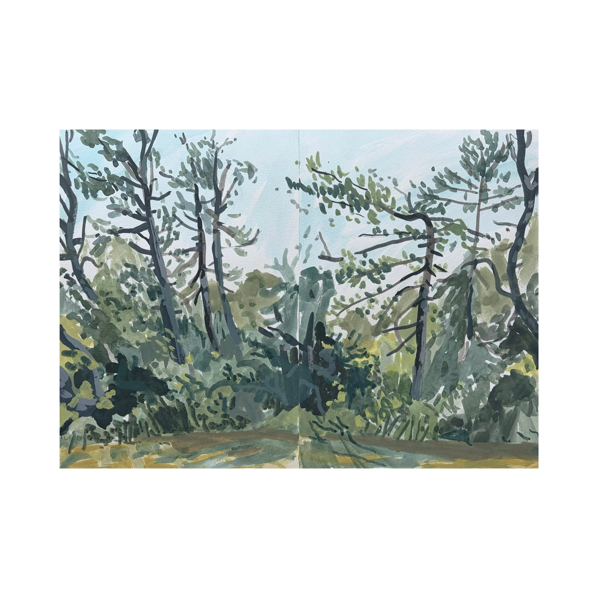 Watercolour Diptych 28x38cm #brimpsfield Gloucestershire 26 August 2026 #watercolour
.
.
.
.

#artist #artists #artoftheday #artofinstgram #artshare #artwork #contemporaryart #contemporarylandscapepainting #thecontemporarylandscape #artcurator #creat