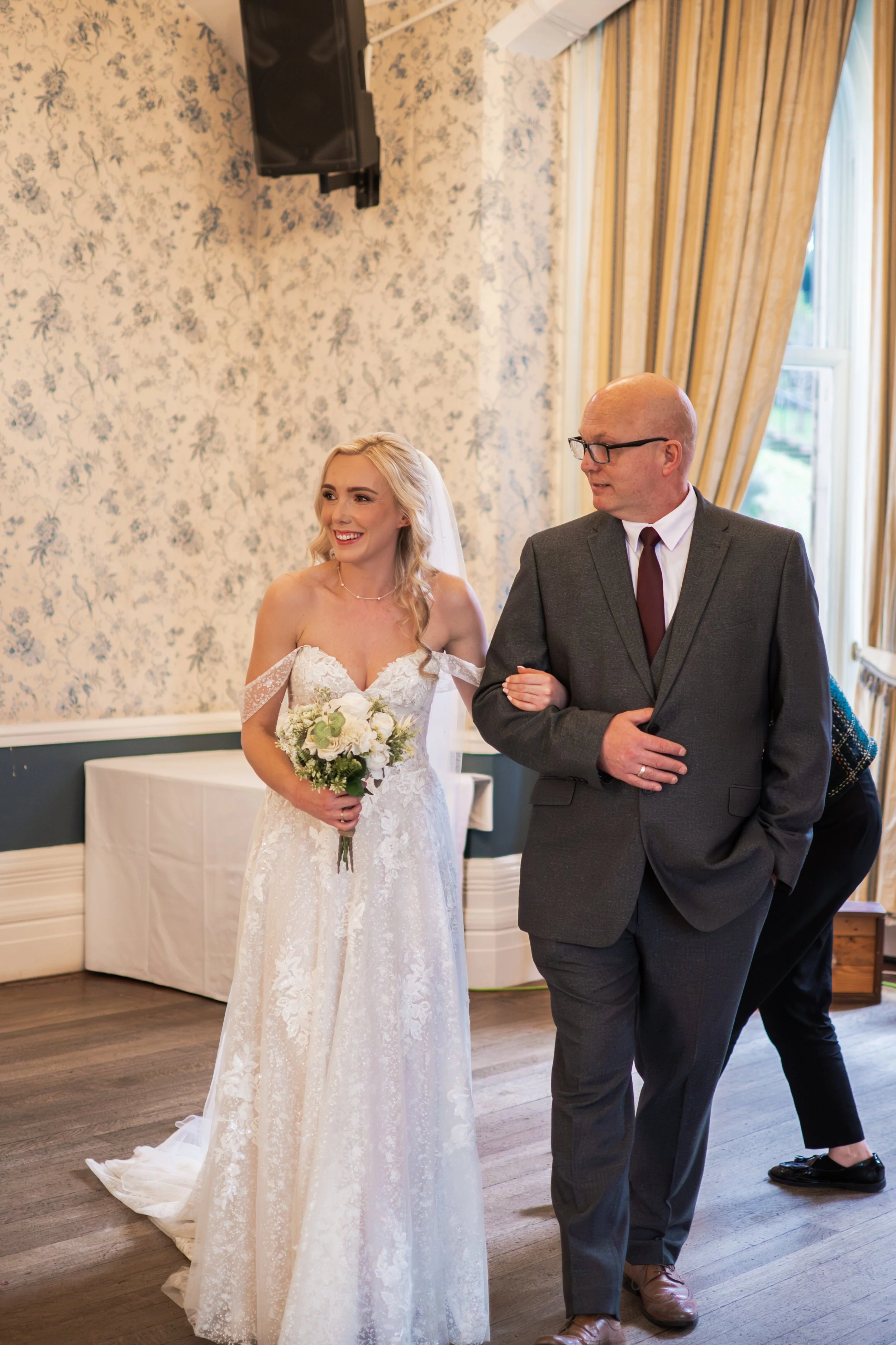 Rushpool Hall wedding photo