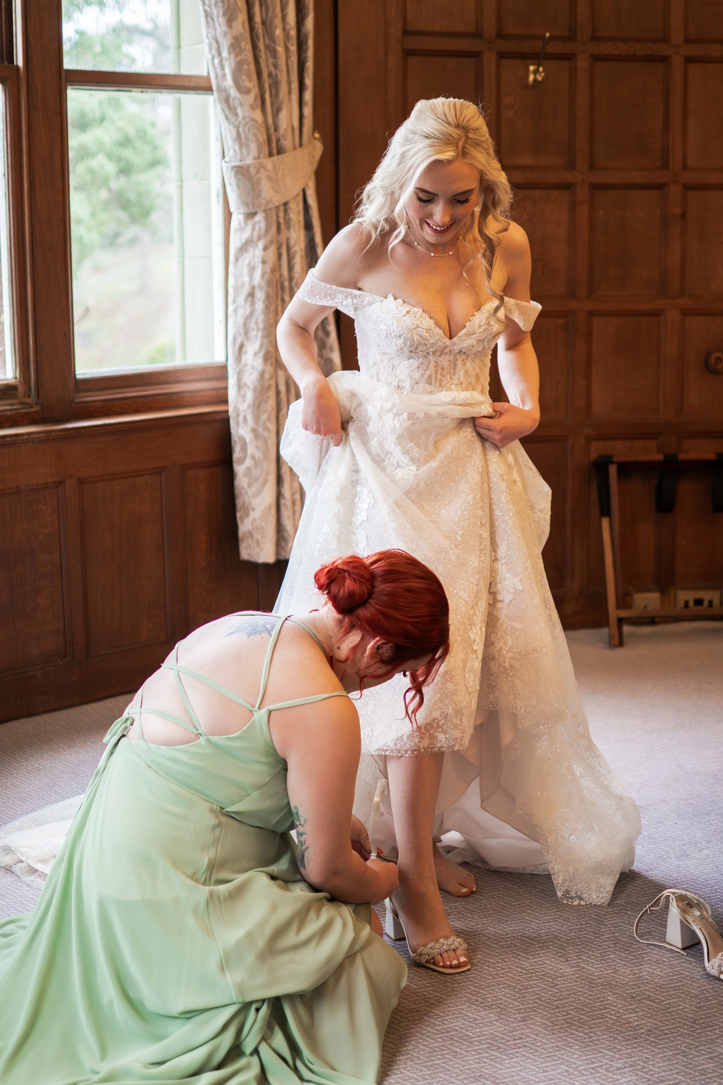 Rushpool Hall wedding photo