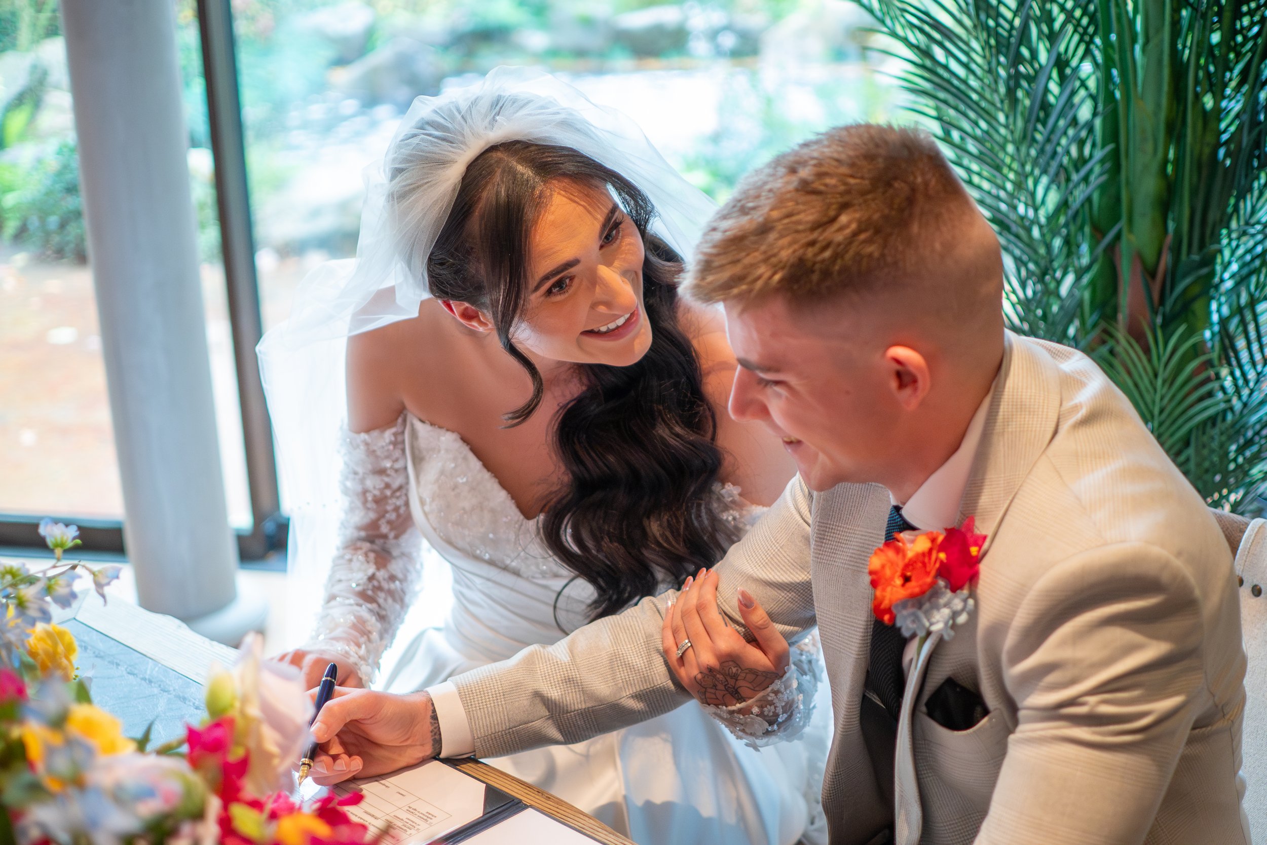 Whitworth Hall wedding photos