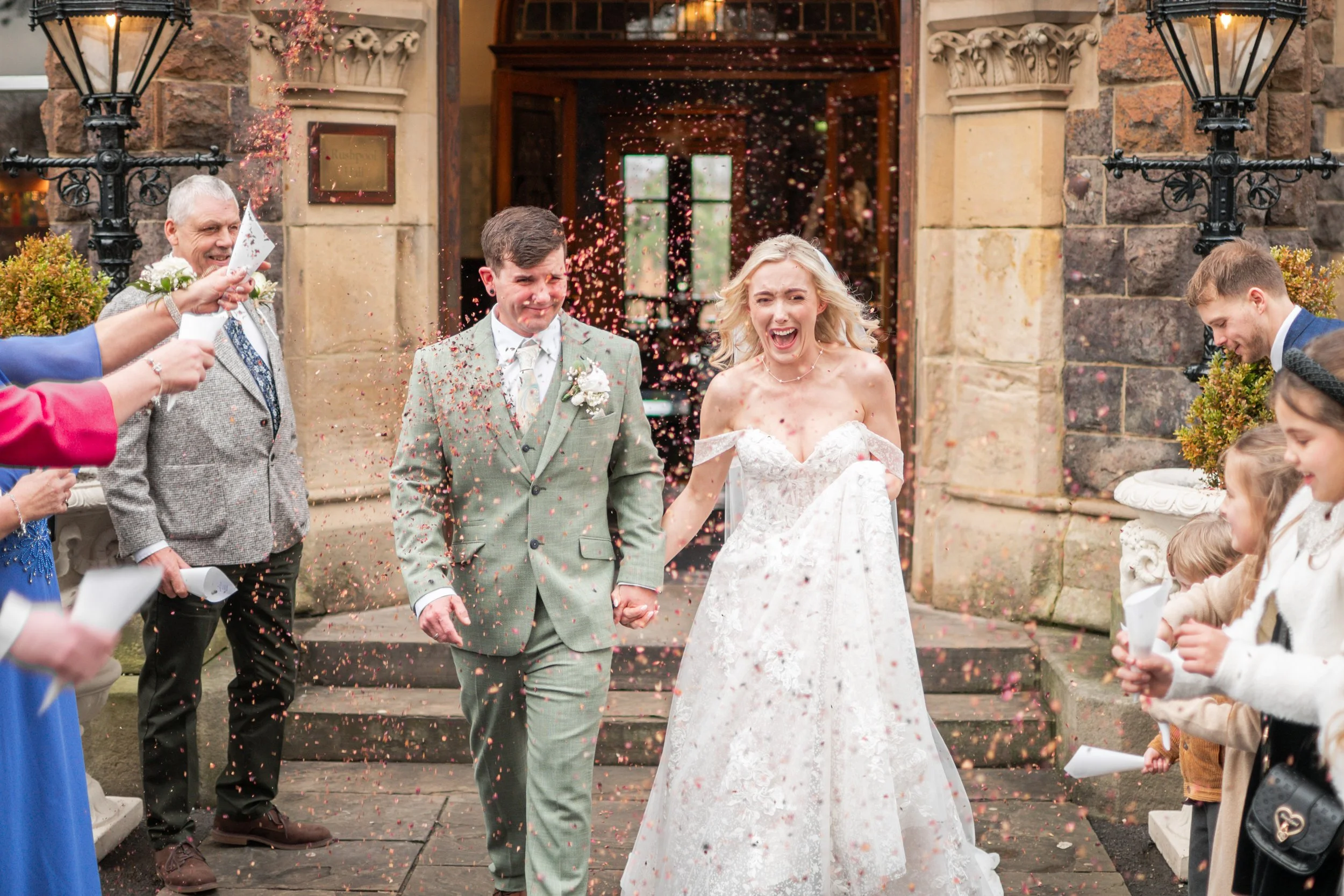 Rushpool Hall wedding photo
