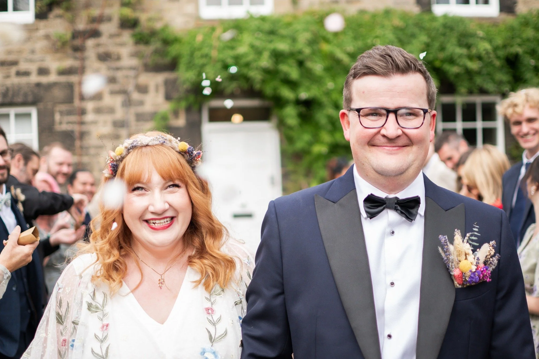 A huge congratulations to Kirstie and Stephen who were married at the wonderful  @the_parlour_at_blagdon  few weeks back.
It was a day full of laughter, amazing handmade decor, an extremely cute ring bearer and one of us may have danced to Busted at