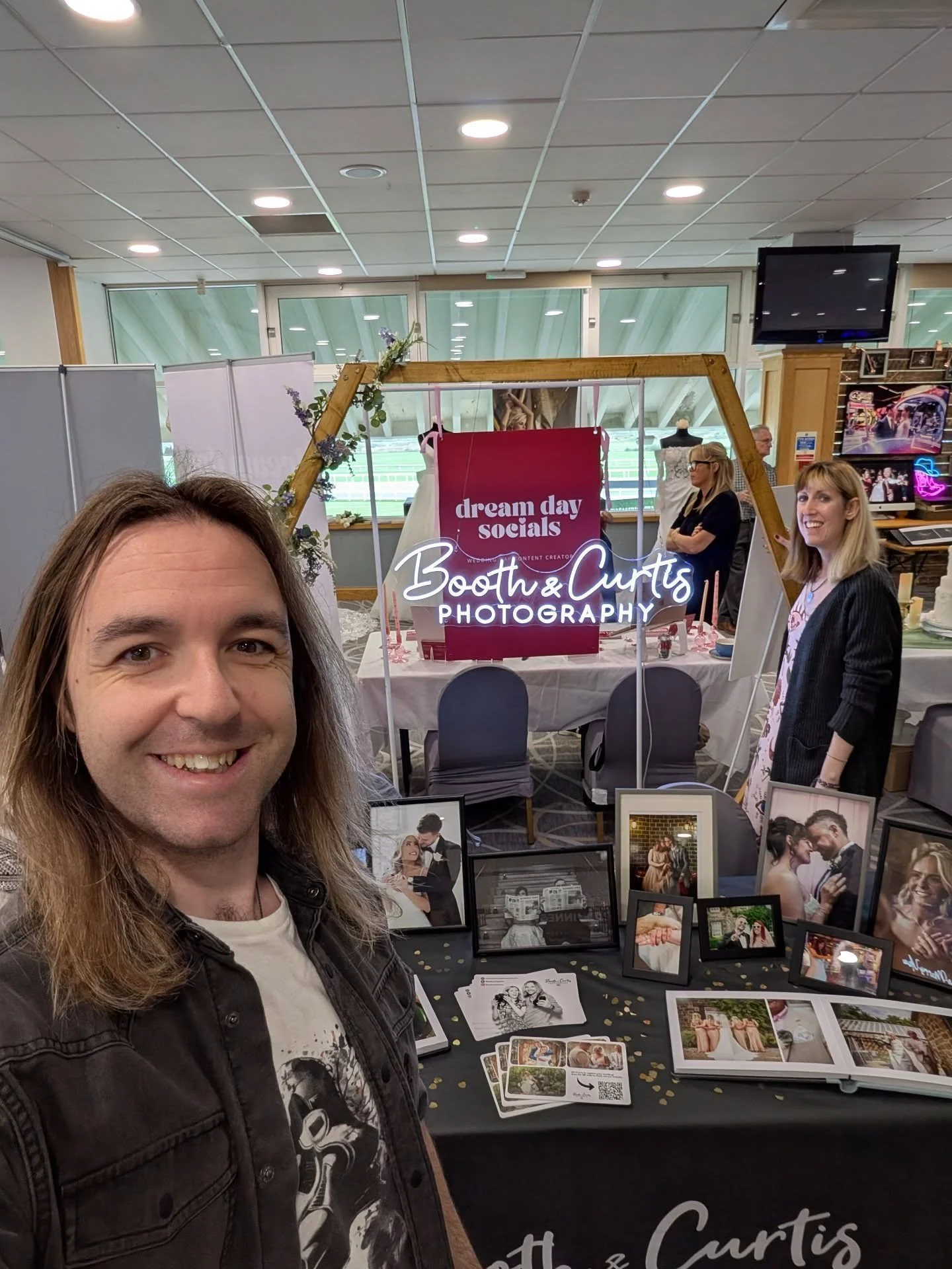 Wedding fair time! We are ready to go at Newcastle Racecourse with @weddingfairsnortheast