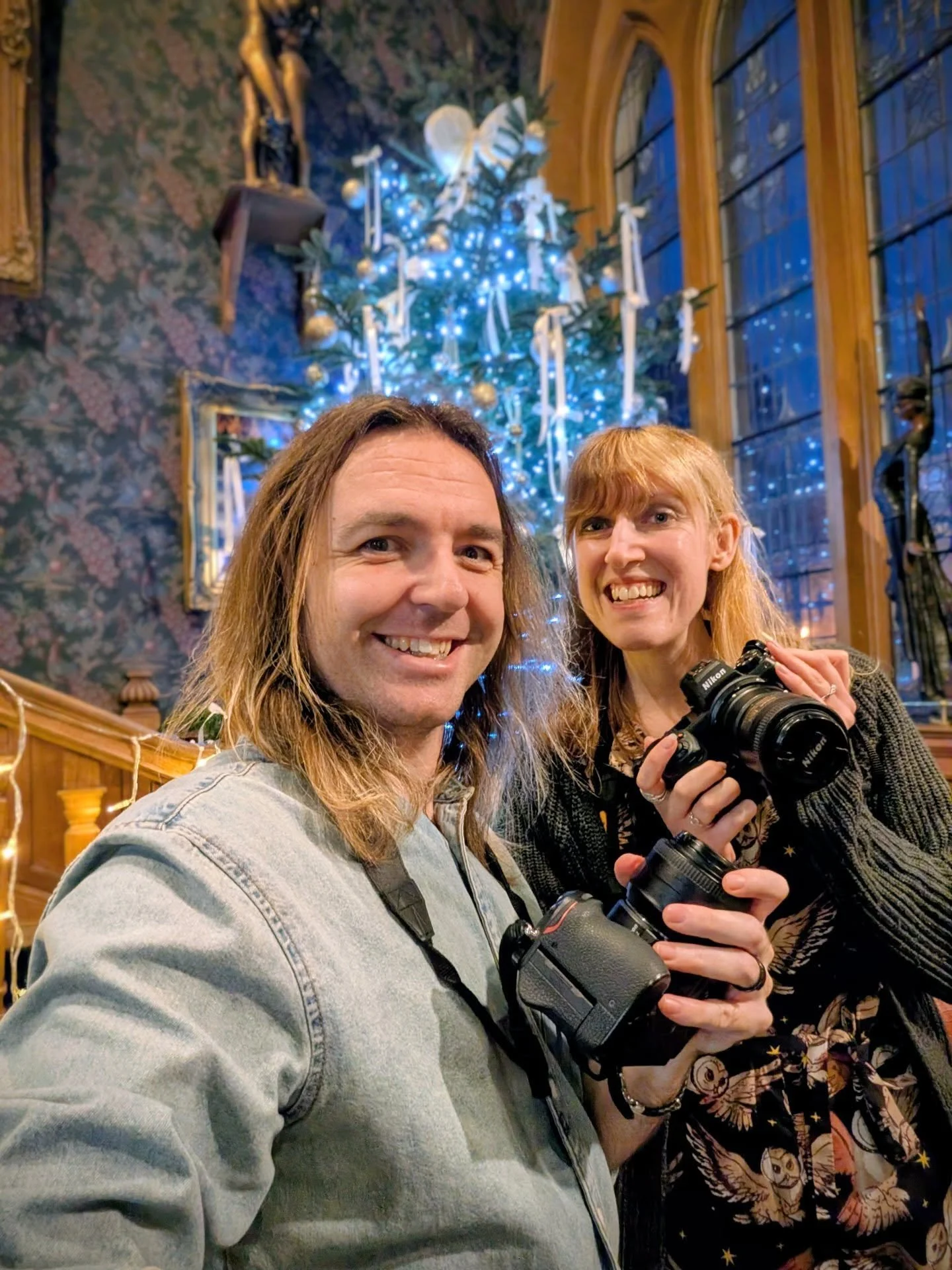 Tis the season for a lovely festive wedding at @rushpool_hall with Angela and Grant today! Last one of 2025 for us 😊