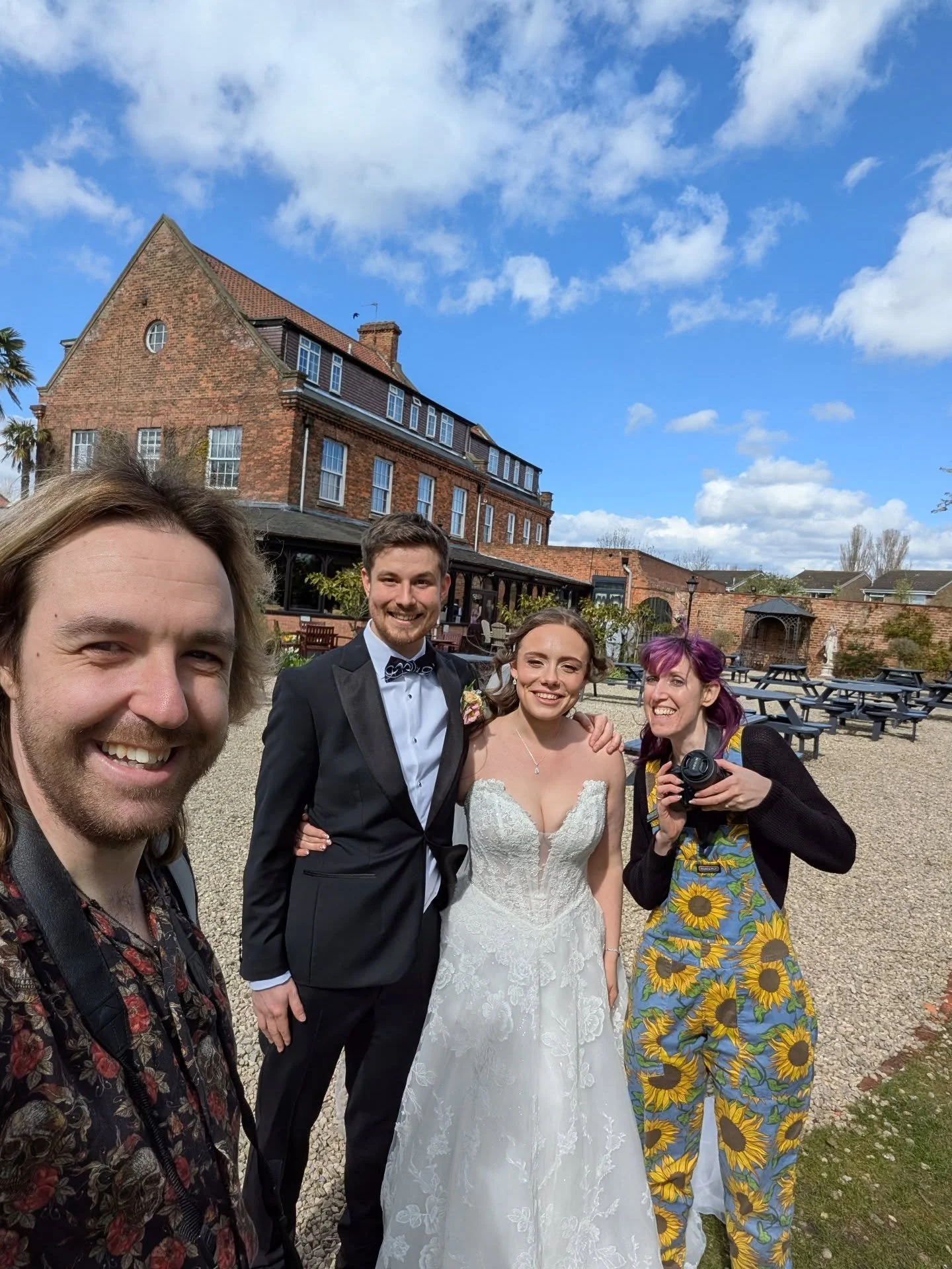 Wedding season for us this year officially kicked off today as we returned to @bowburnhallhotel for the wedding of the awesome Lily and Callum!