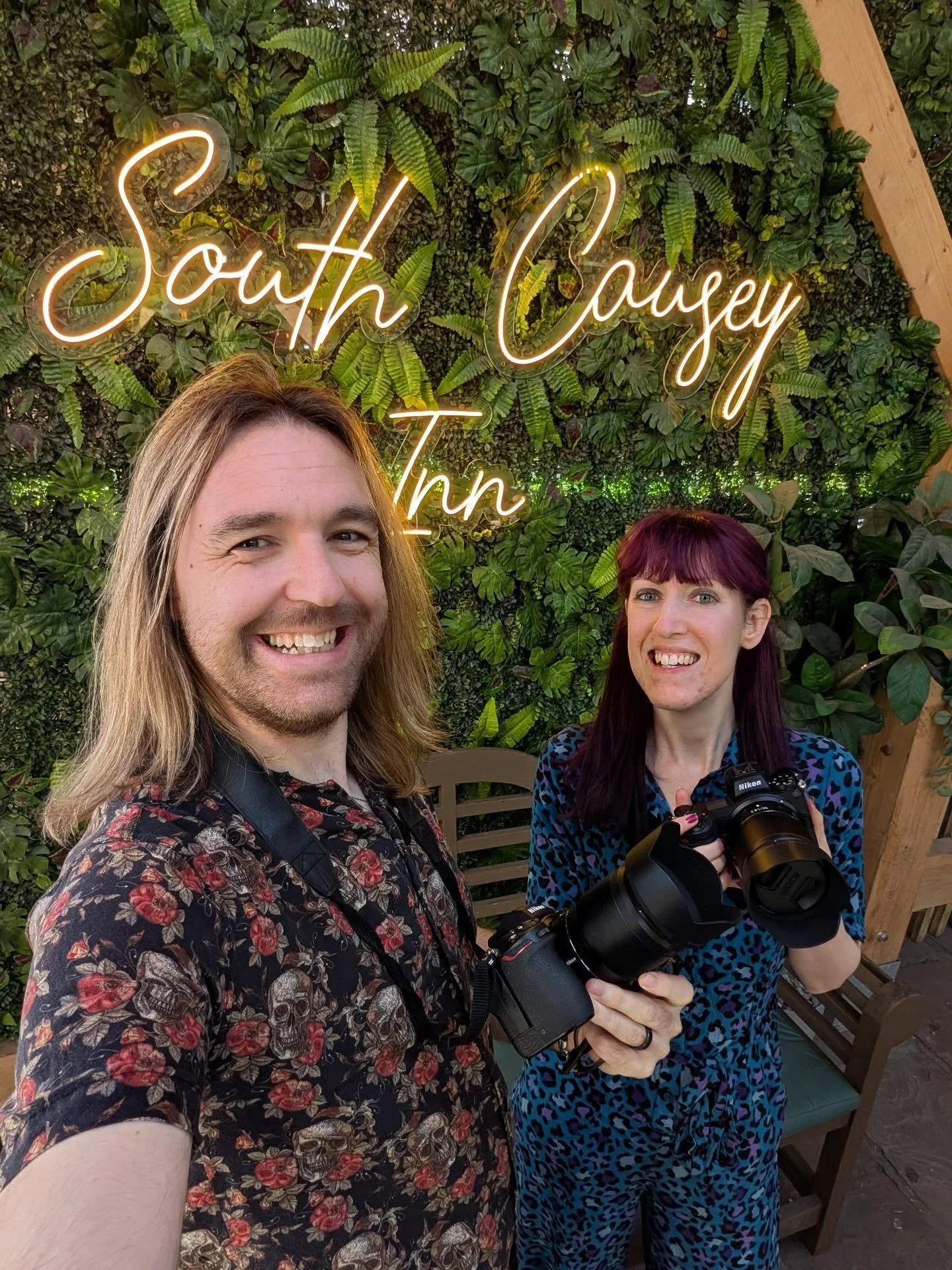 Back to the homeland for Crystal today as we are in Stanley at the beautiful @southcauseyinn_weddings for the wedding of the lovely Lesley and Ross!