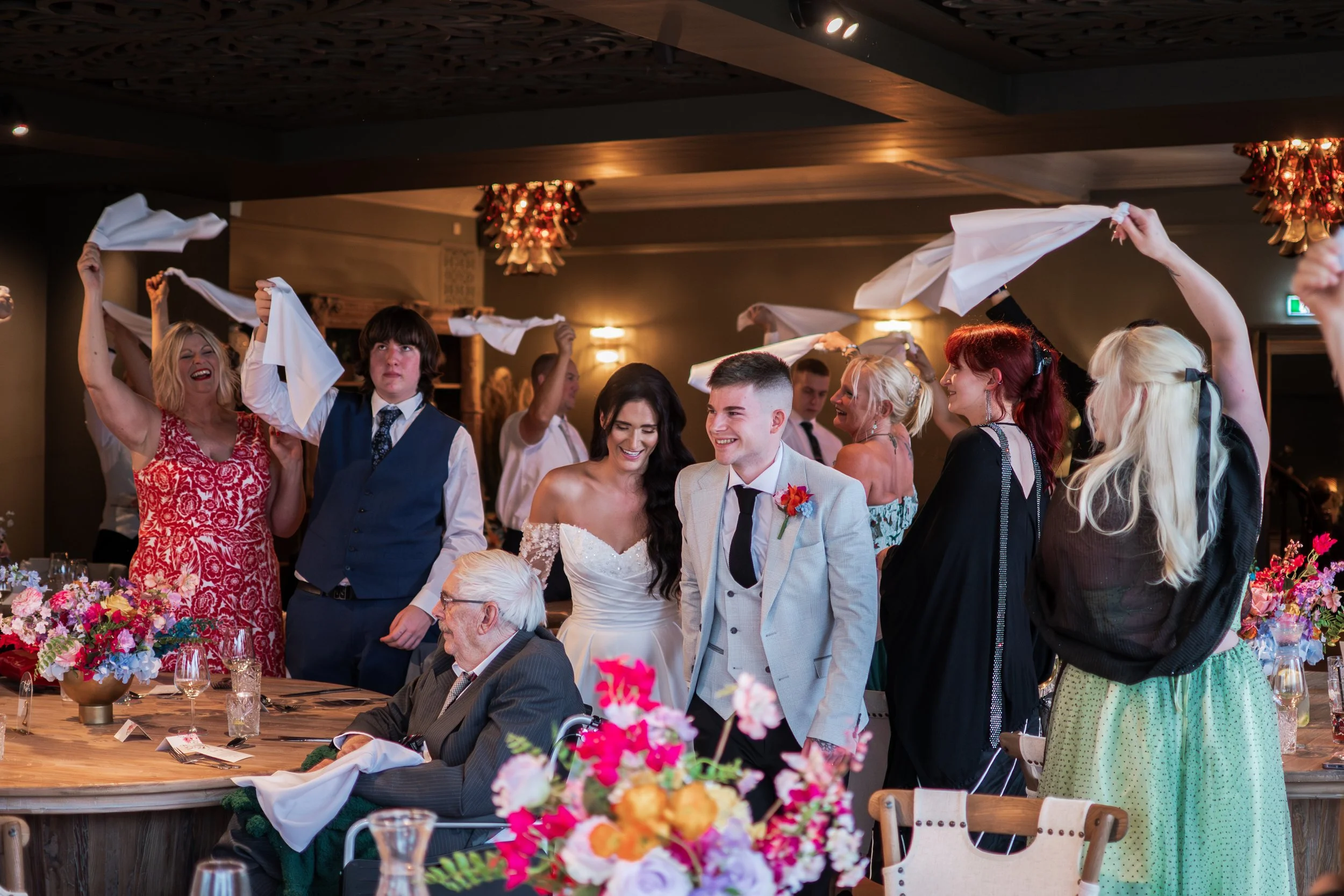 Whitworth Hall wedding photos