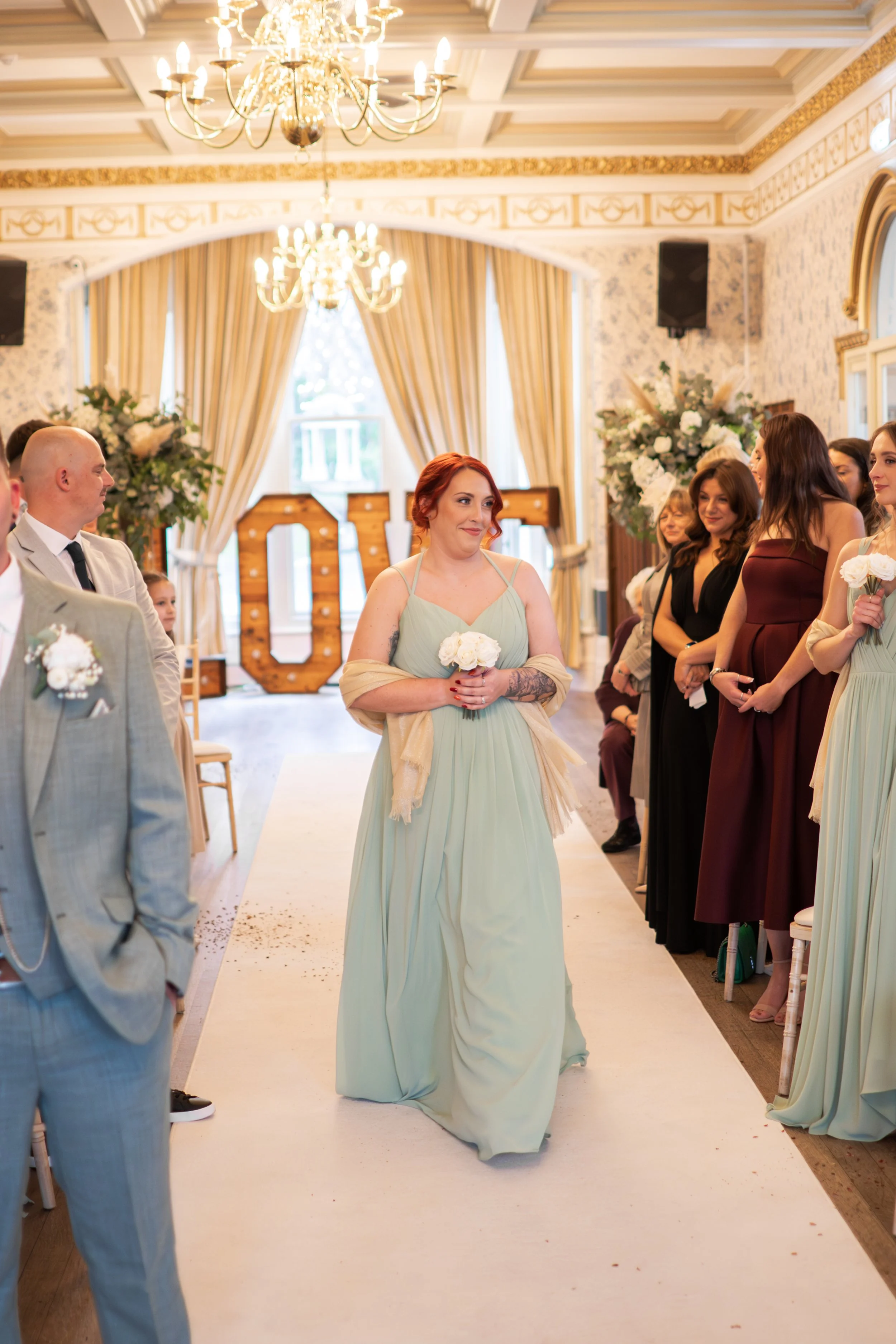 Rushpool Hall wedding photo