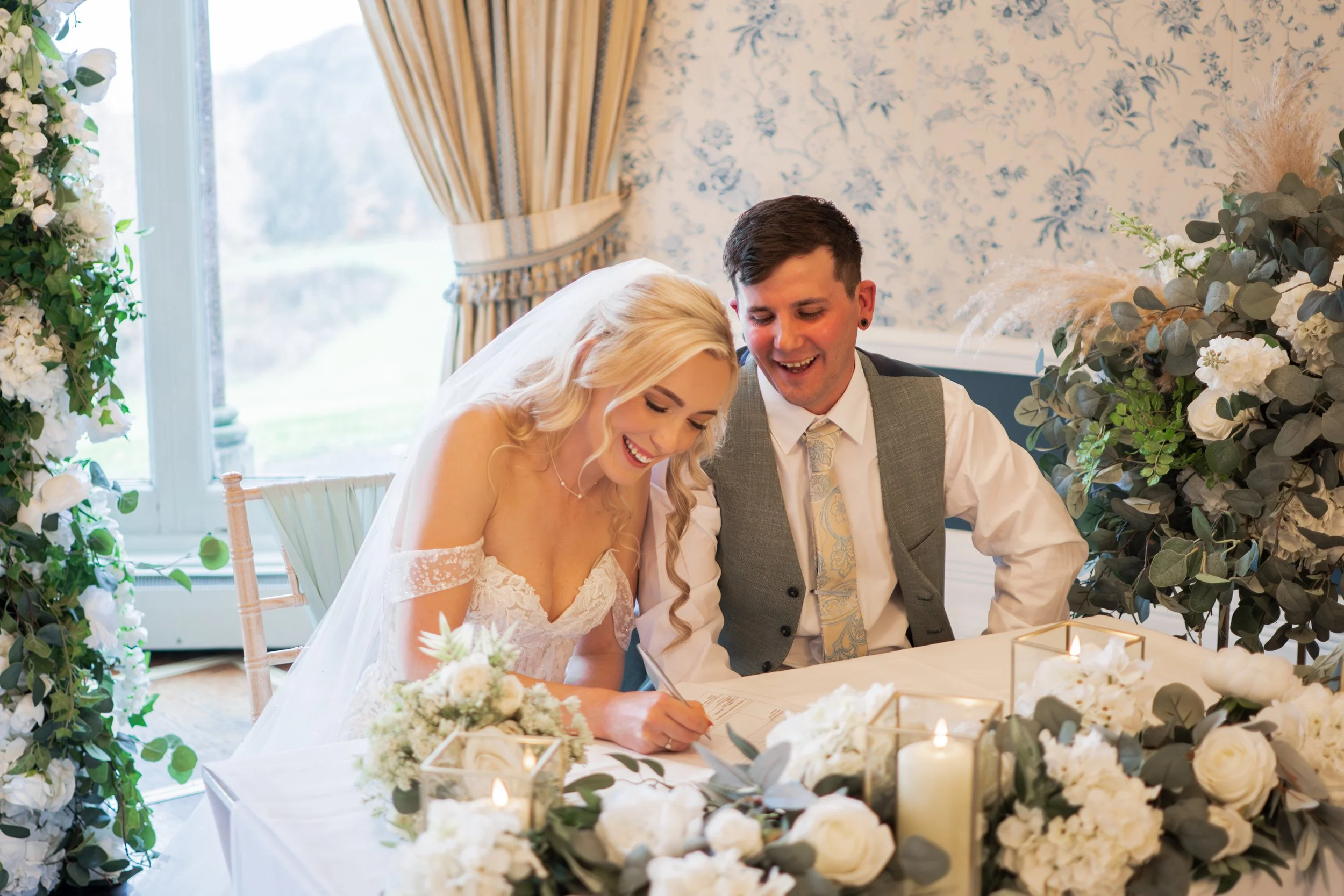 Rushpool Hall wedding photo