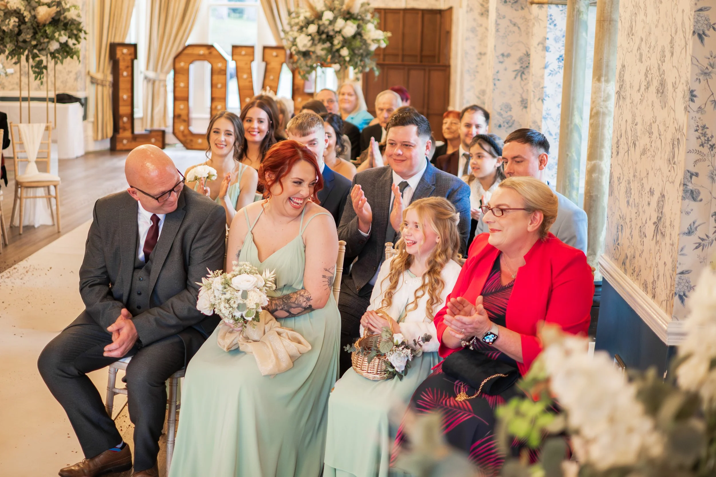 Rushpool Hall wedding photo