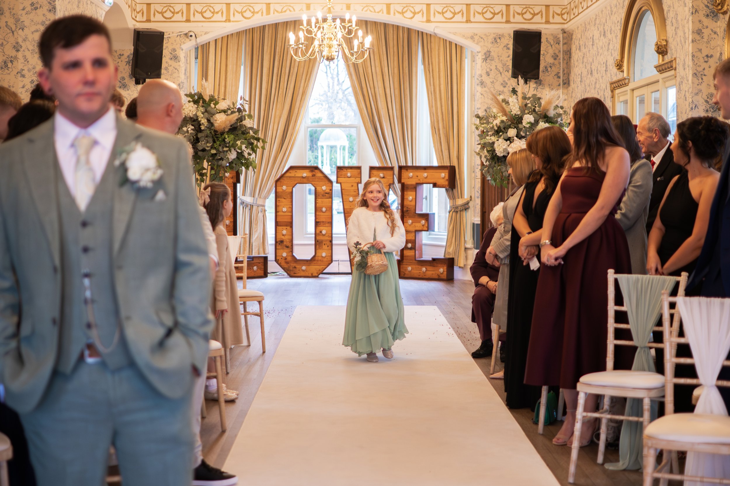 Rushpool Hall wedding photo
