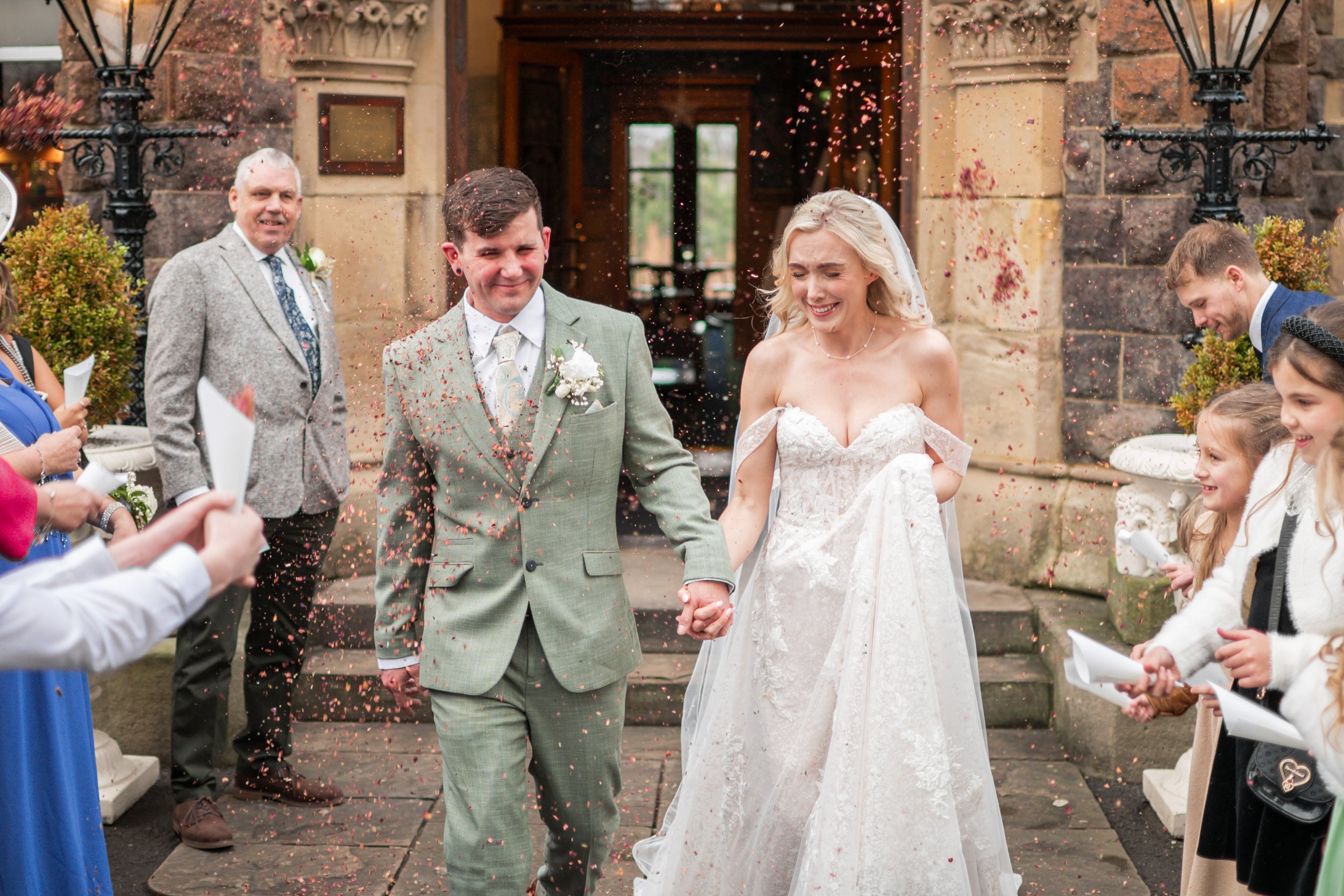 Rushpool Hall wedding photo