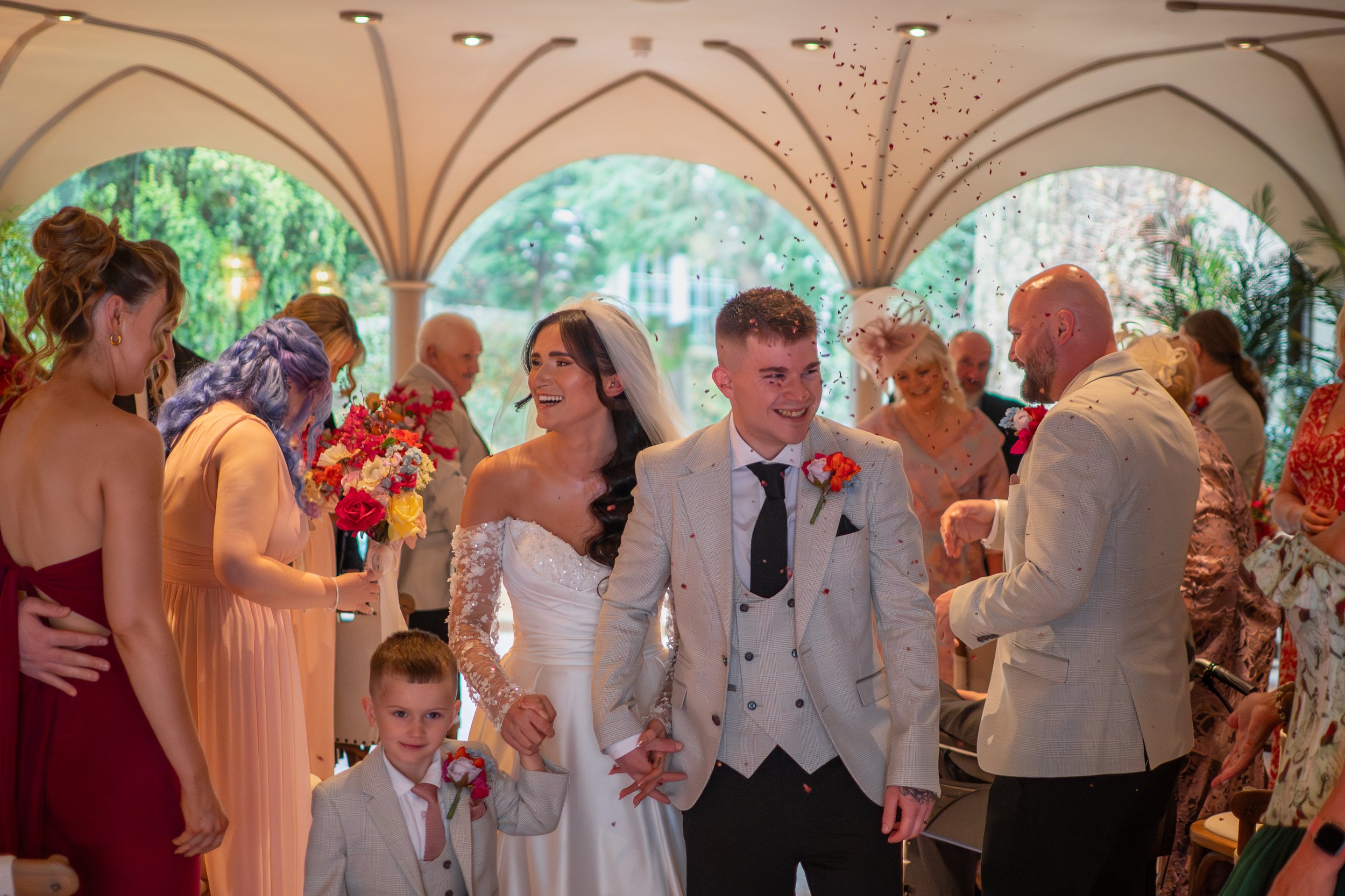 Whitworth Hall wedding photos