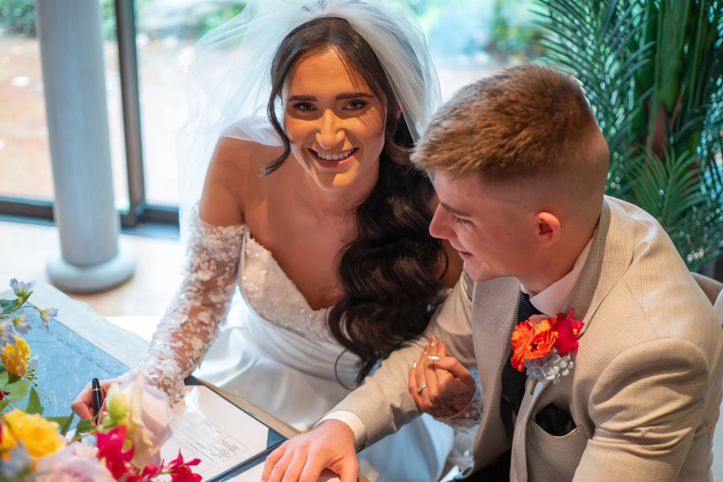 Whitworth Hall wedding photos