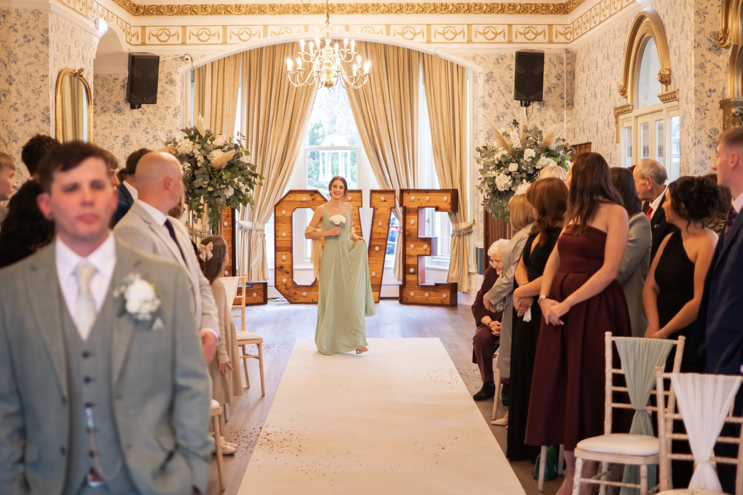Rushpool Hall wedding photo
