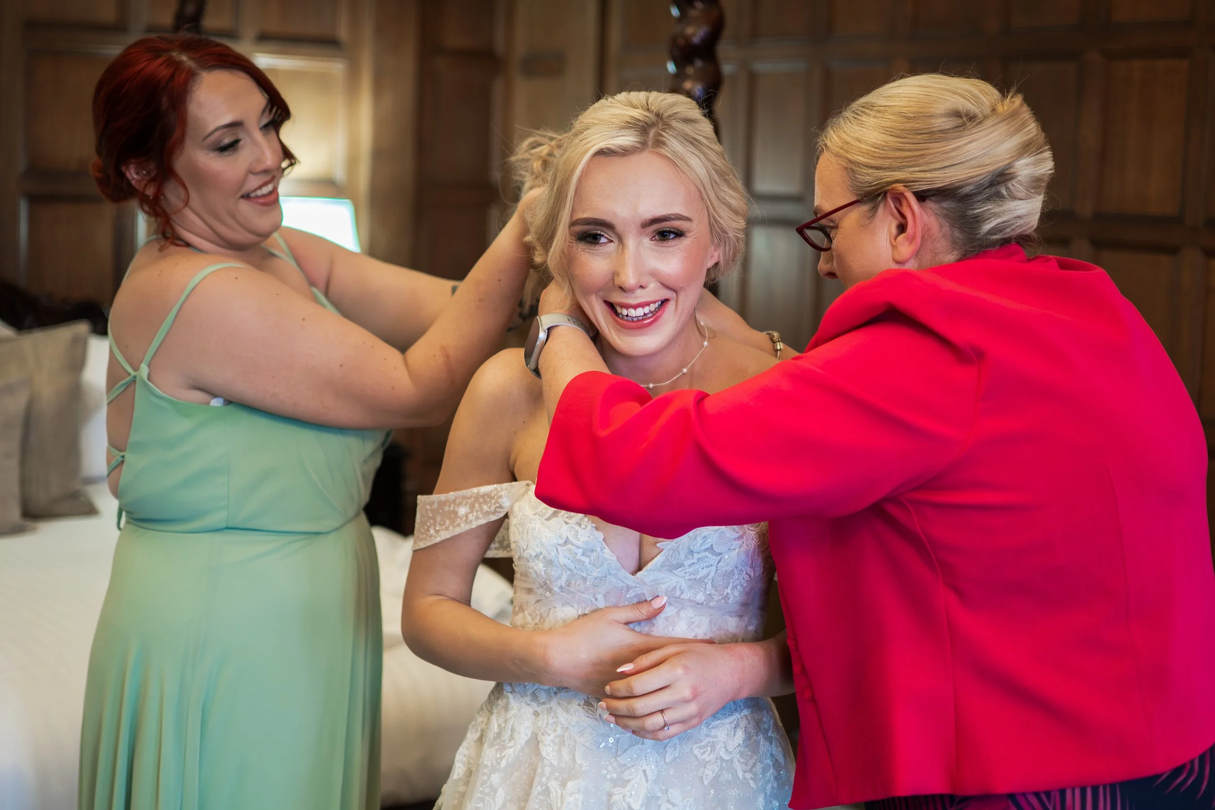 Rushpool Hall wedding photo