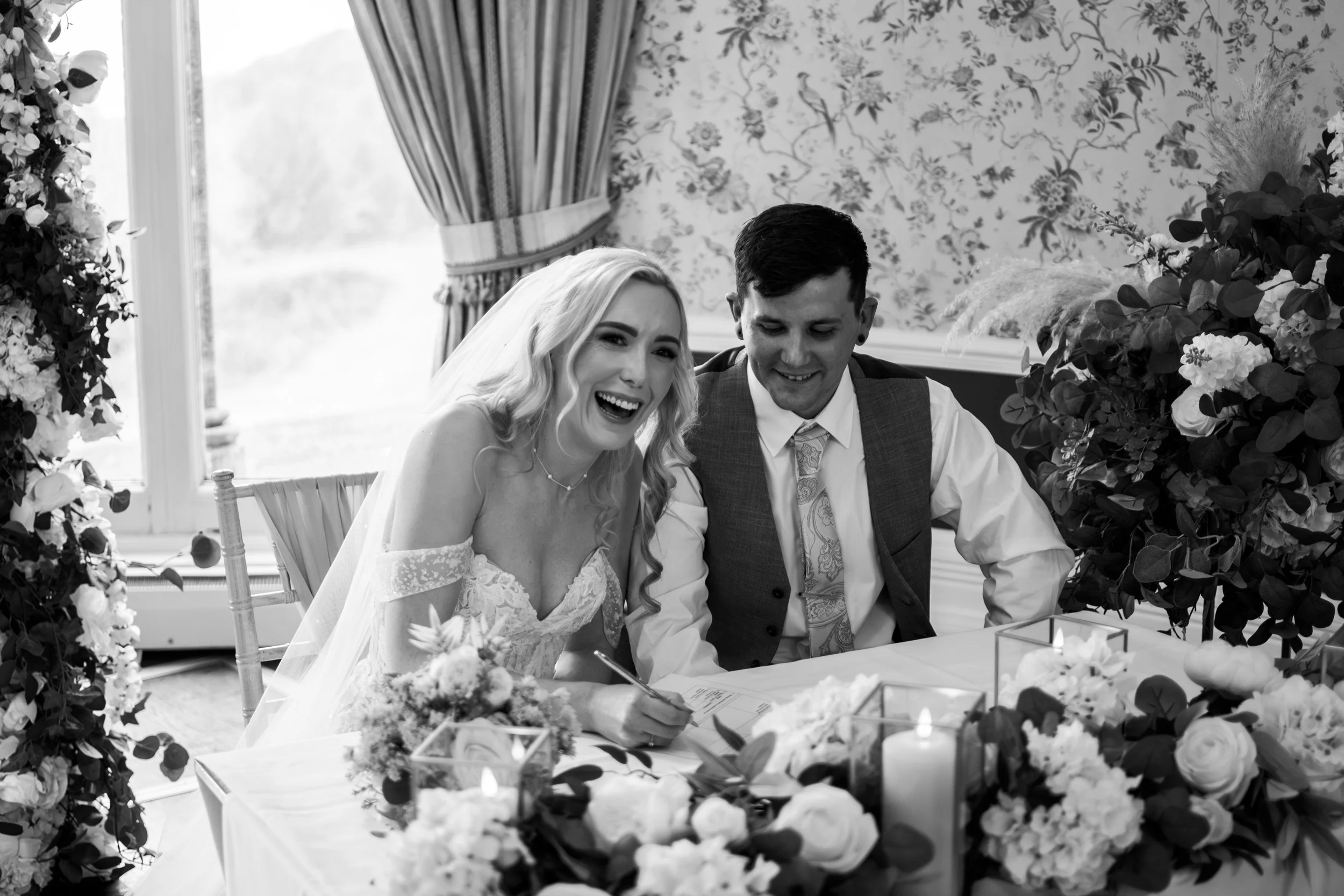 Rushpool Hall wedding photo