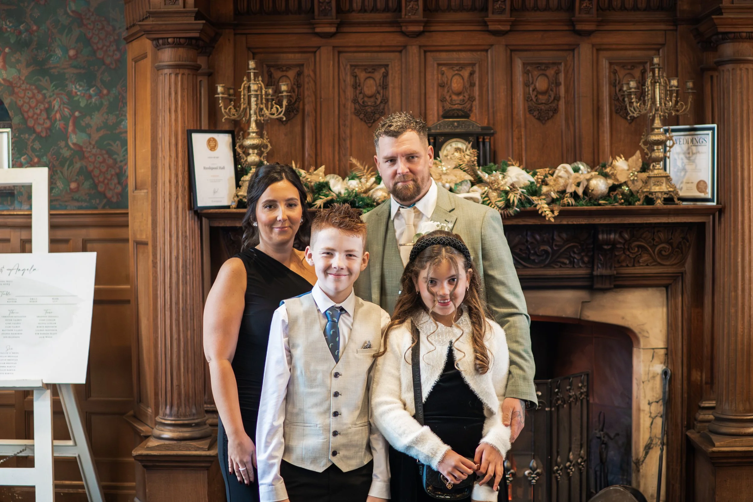 Rushpool Hall wedding photo