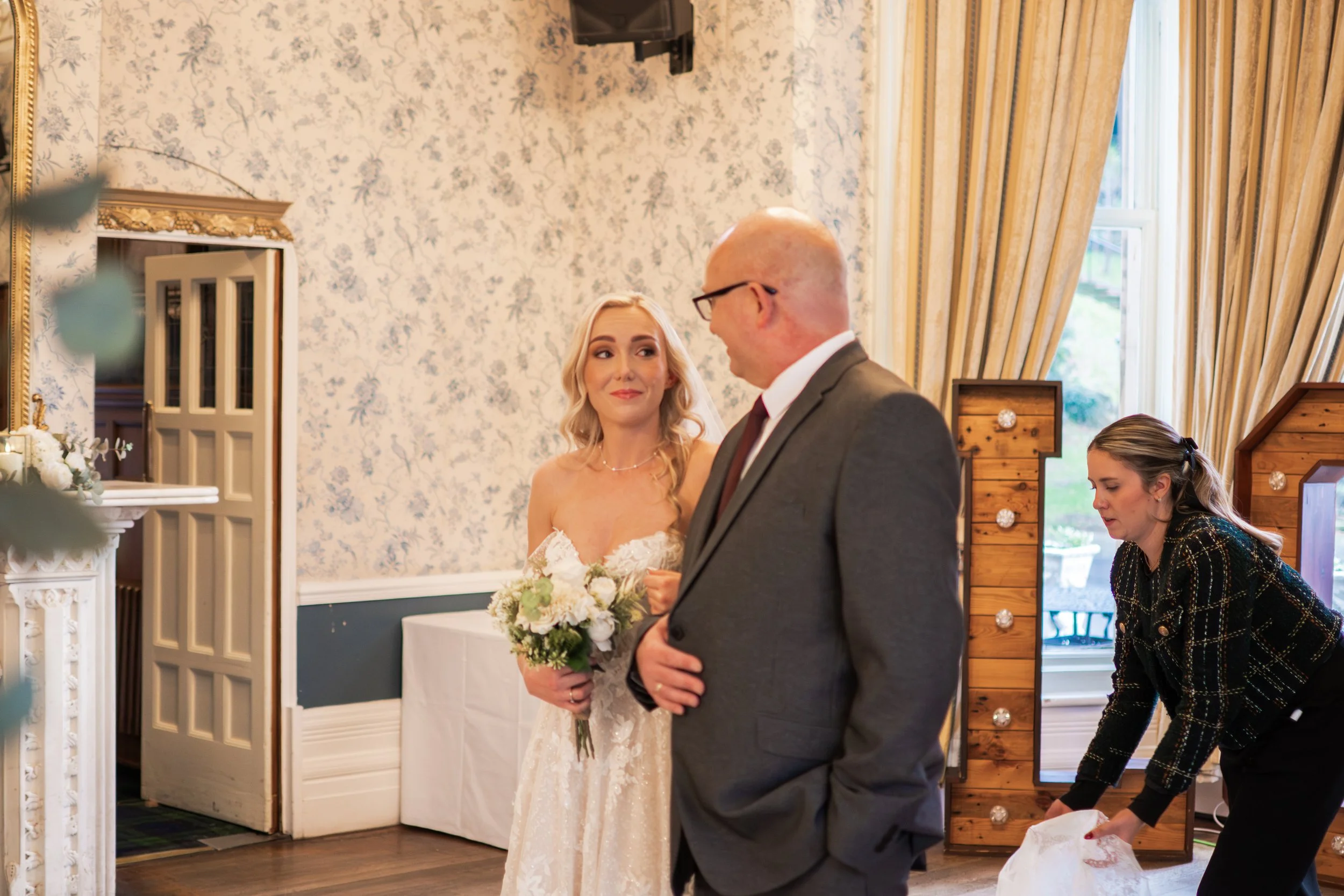 Rushpool Hall wedding photo