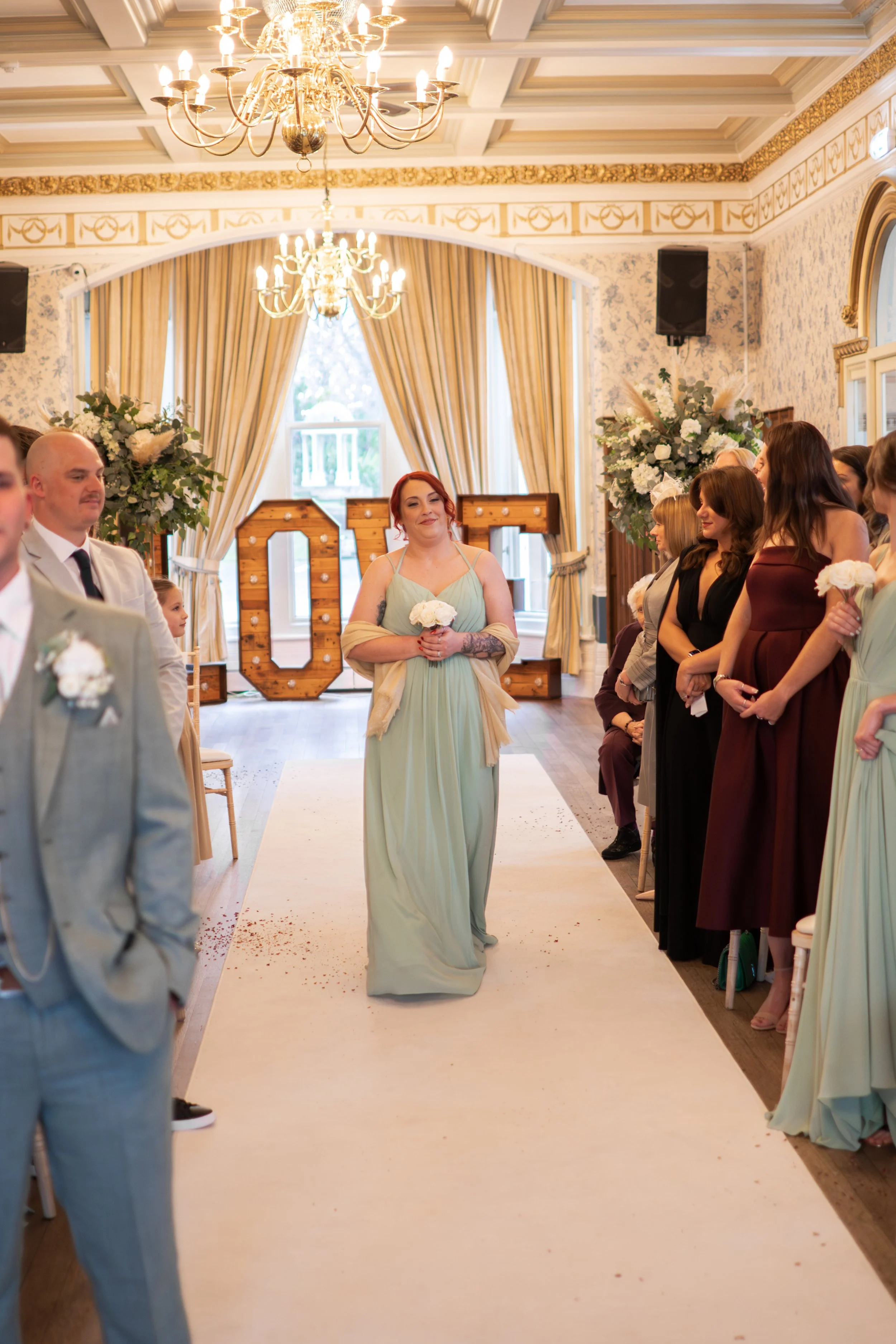 Rushpool Hall wedding photo