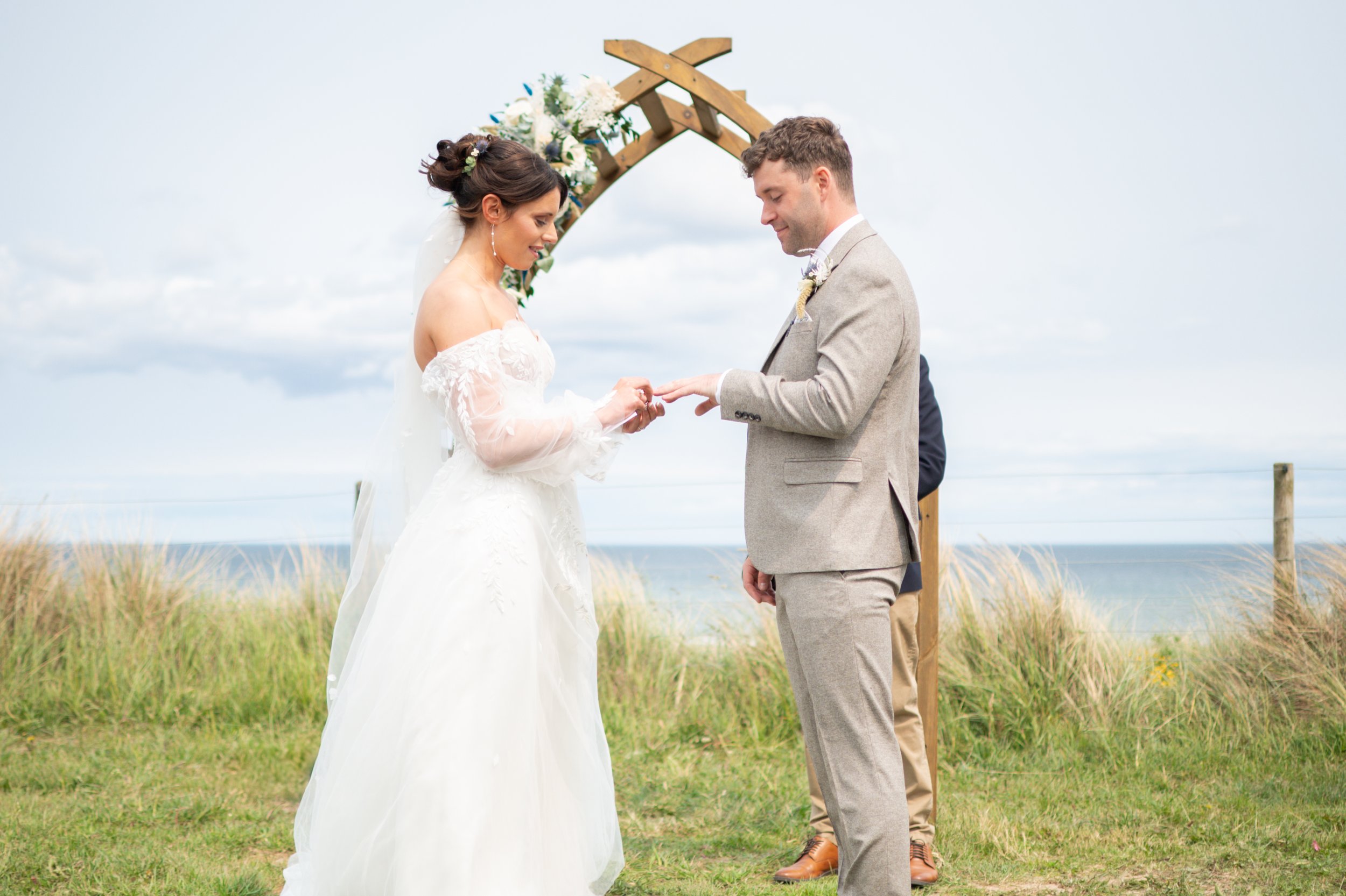 Barn on the Bay Wedding Photos | Northumberland Wedding Photographer