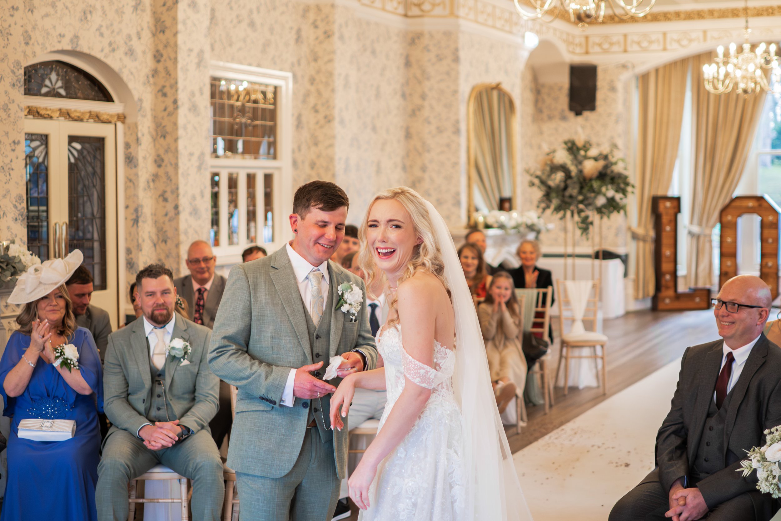 Rushpool Hall wedding photo