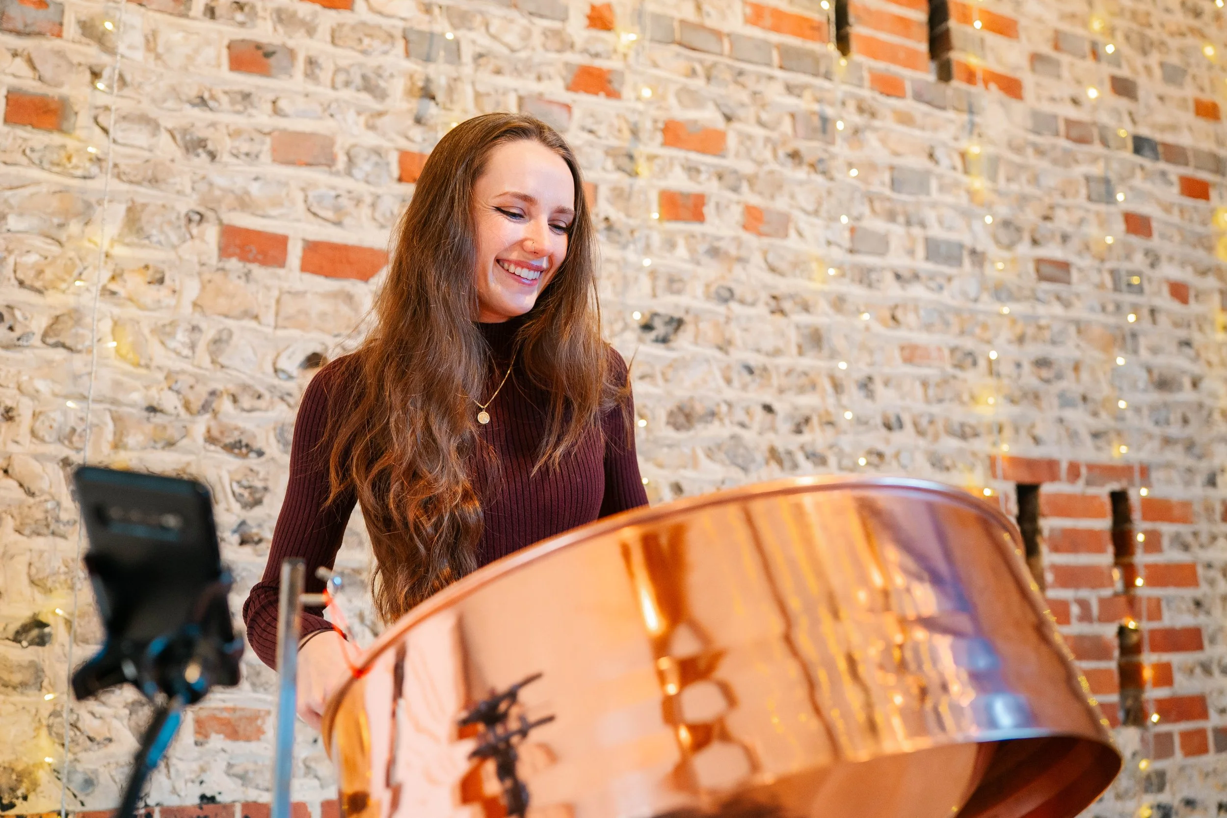 Upwaltham Barns - West Sussex - Steelpan - Mia Photography.jpg