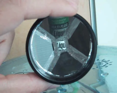 A multi-image filter with varying degrees of neutral density filters applied to each facet.