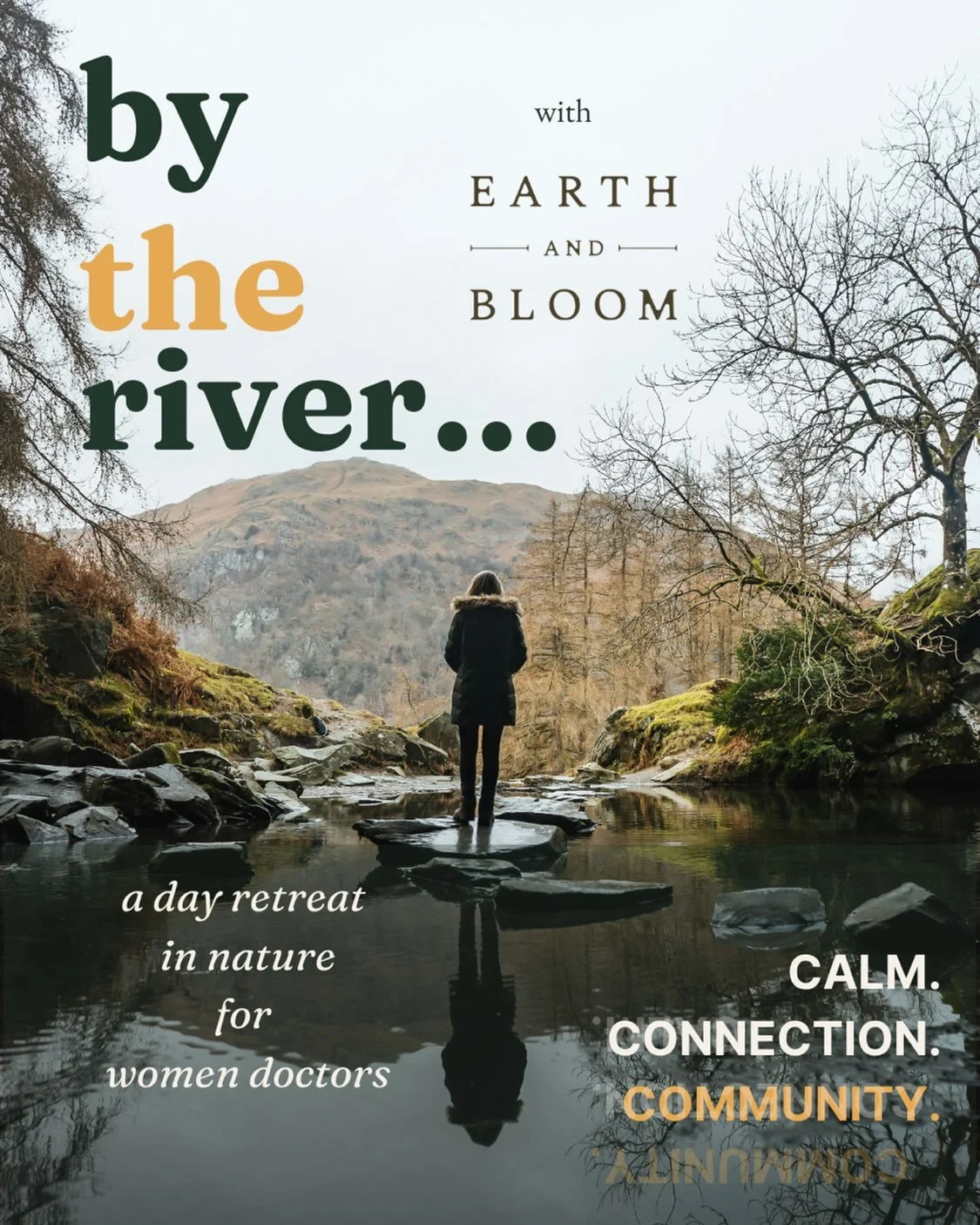 A day for #womendoctors 🩺

Our sister circle Florescence has grown over summer - blooming from an evening gathering into a full day retreat in nature.

Earth and Bloom by the River 

A day of calm, connection and community:
A riverside walk through 