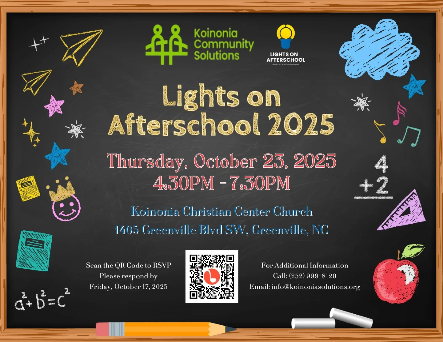 Join @koinoniasolutions and the Afterschool Alliance to celebrate the importance of afterschool programs.

In communities today, 7.7 million children are on their own after school. Afterschool programs keep kids safe, inspire them to learn, and help 