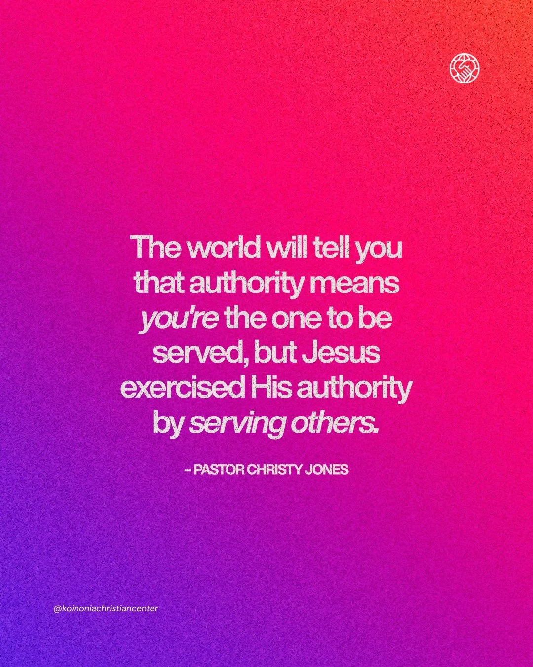 This is what serving looks like. Every hand lifted, every camera held, every voice raised, every smile shared &hellip; all of it is ministry. All of it is love. All of it is Jesus. 💙

Catch the replay of Sunday&rsquo;s sermon, and today&rsquo;s epis