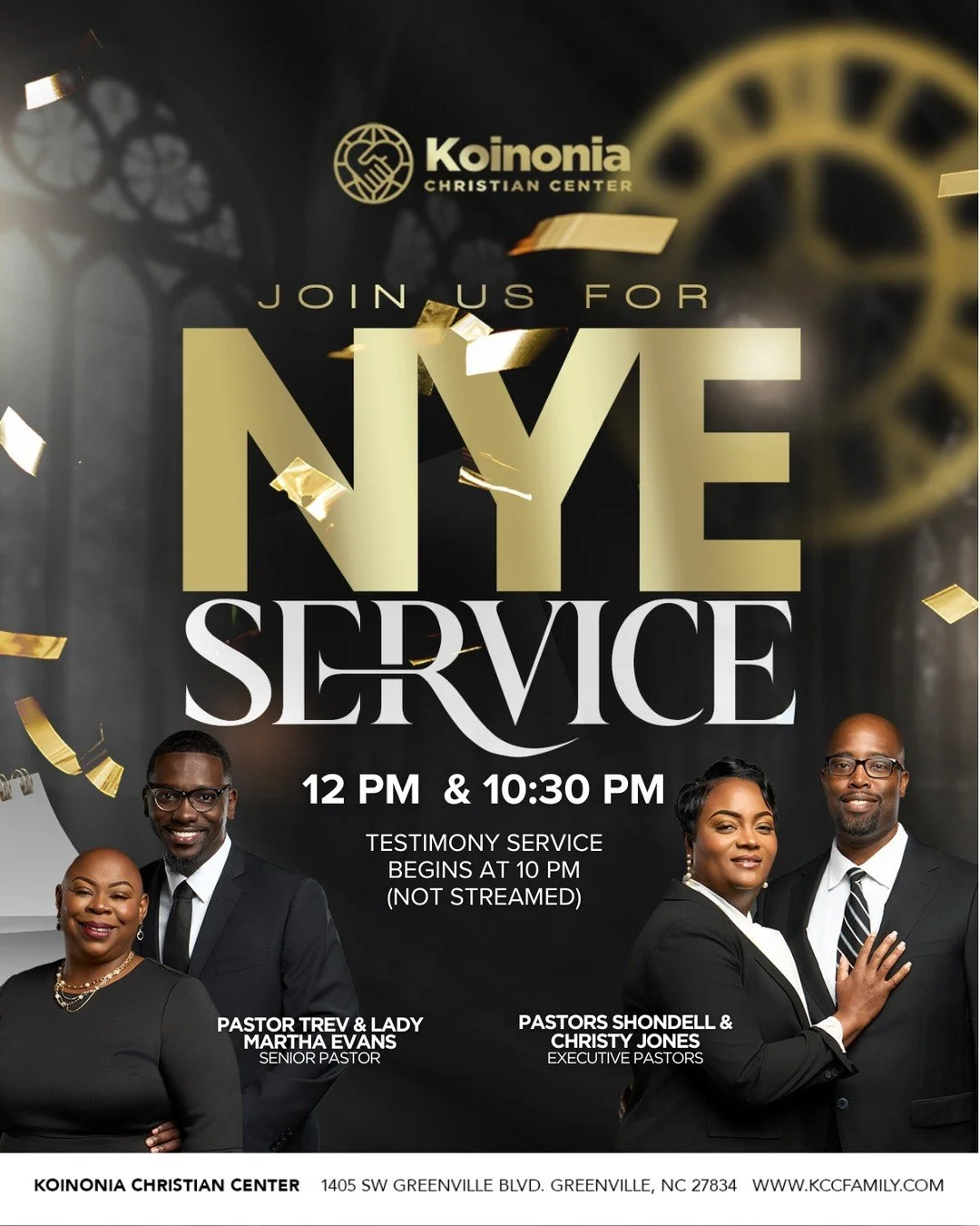 Celebrate the New Year with us at our New Year&rsquo;s Eve Encounters! 

We&rsquo;re offering two unique opportunities to gather and reflect as we step into 2026. Join us for a more traditional Noon Encounter, perfect for families and those looking t