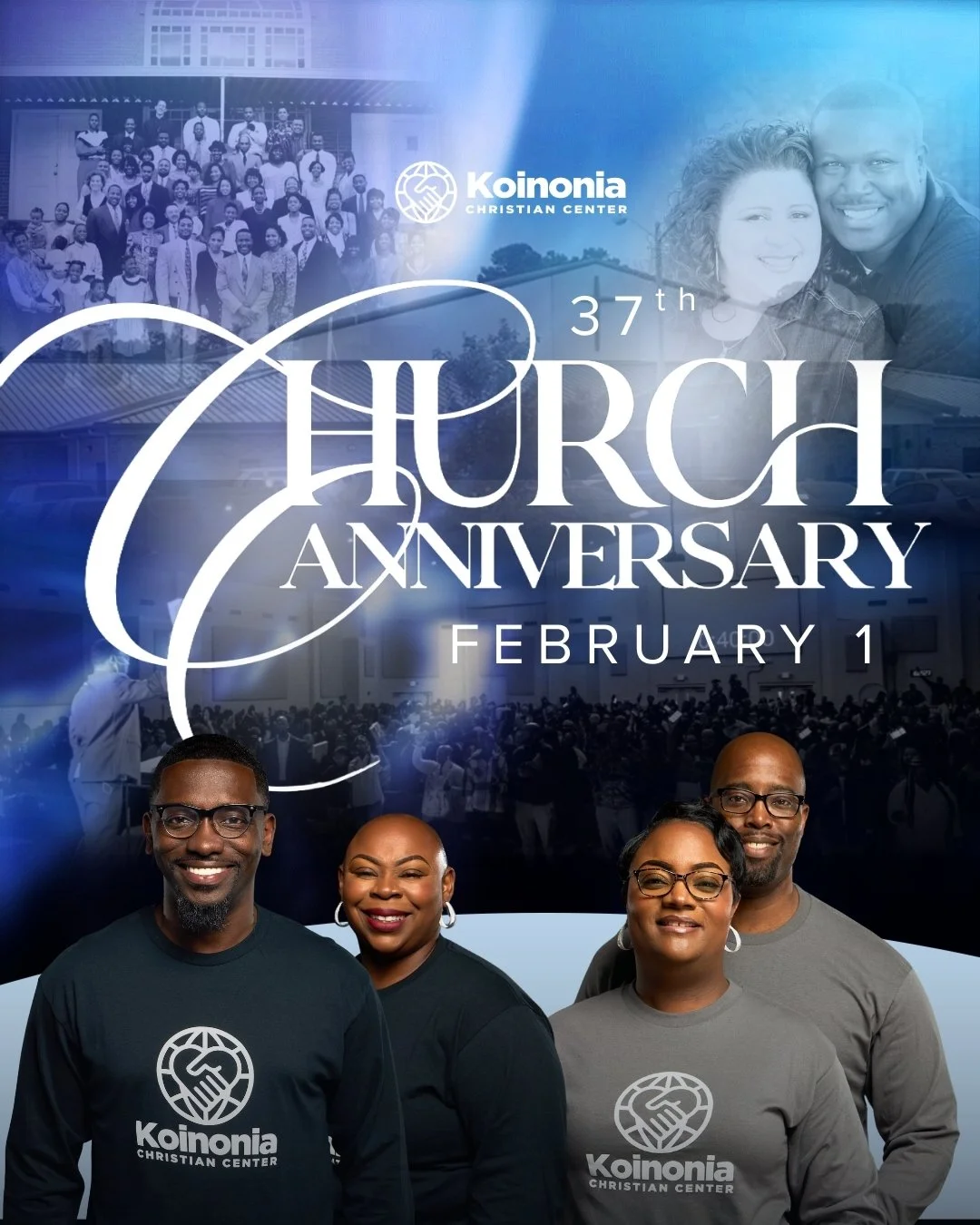37 years ago, the Lord placed Koinonia on the heart and mind of our Founder, Bishop Rosie S. O&rsquo;neal. With just seven members, the vision began &ndash; and God has faithfully allowed KCC to grow into a ministry that has changed countless lives.
