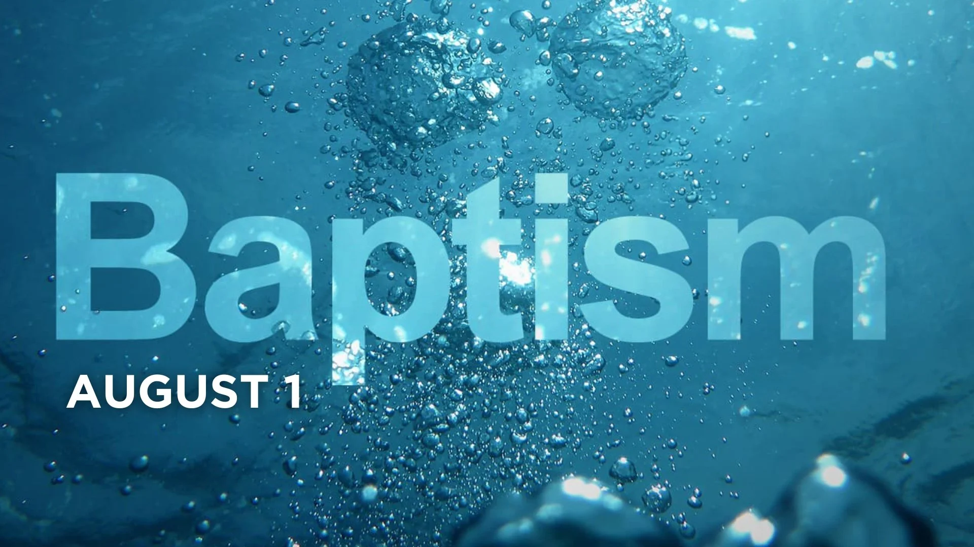 Summer Baptism