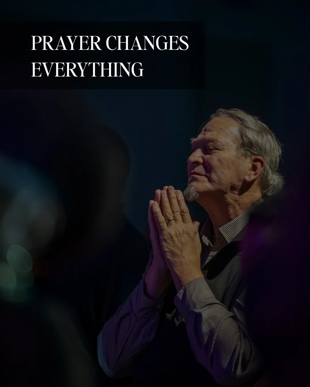 Prayer isn&rsquo;t our last resort, it&rsquo;s our first response

When we pray, heaven moves. Hearts are strengthened. Hope is restored. Chains are broken. Not because of who we are, but because of who God is.

This August, we&rsquo;re living out On